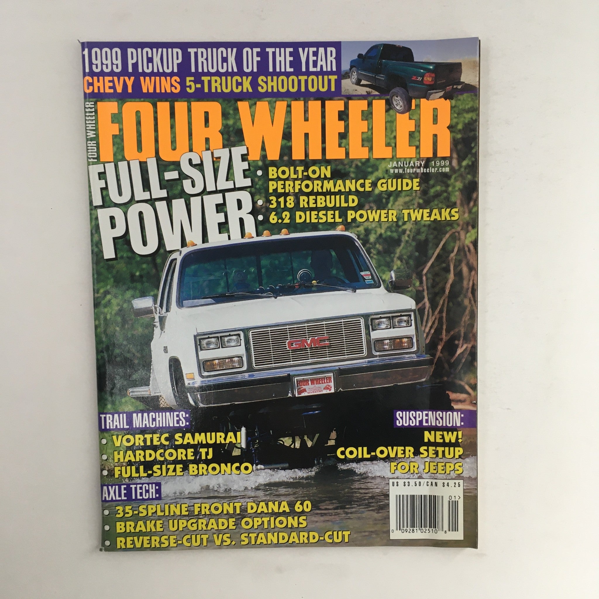 Four Wheeler Magazine January 1999 Bolt-On Performance Guide, No Label VG