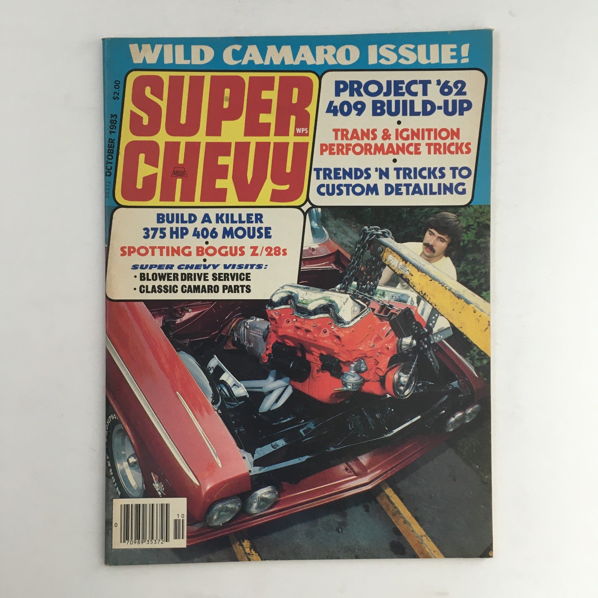 Super Chevy Magazine October 1983 Trans & Ignition Performance Trick No Label VG