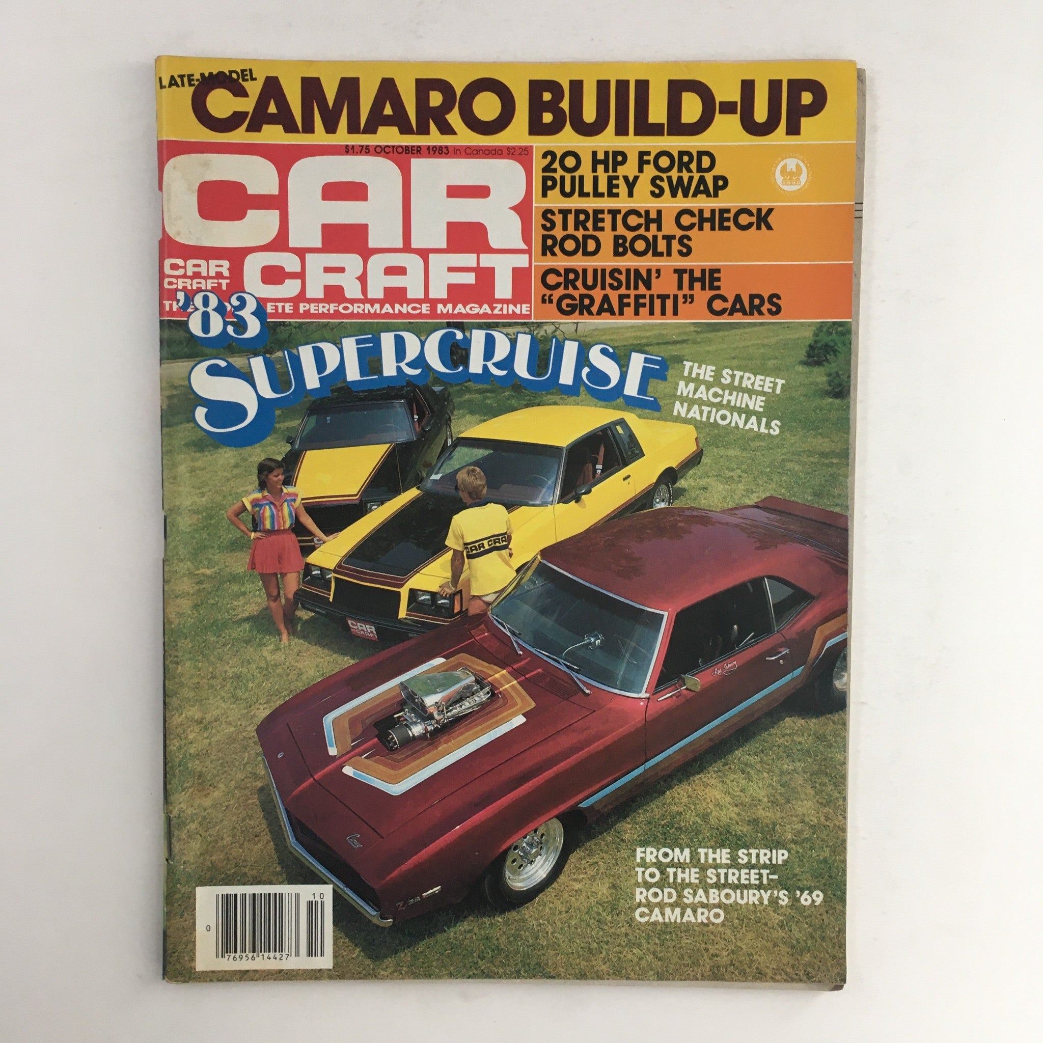 Car Craft Magazine October 1983 The '83 Supercruise Street Machine No Label VG