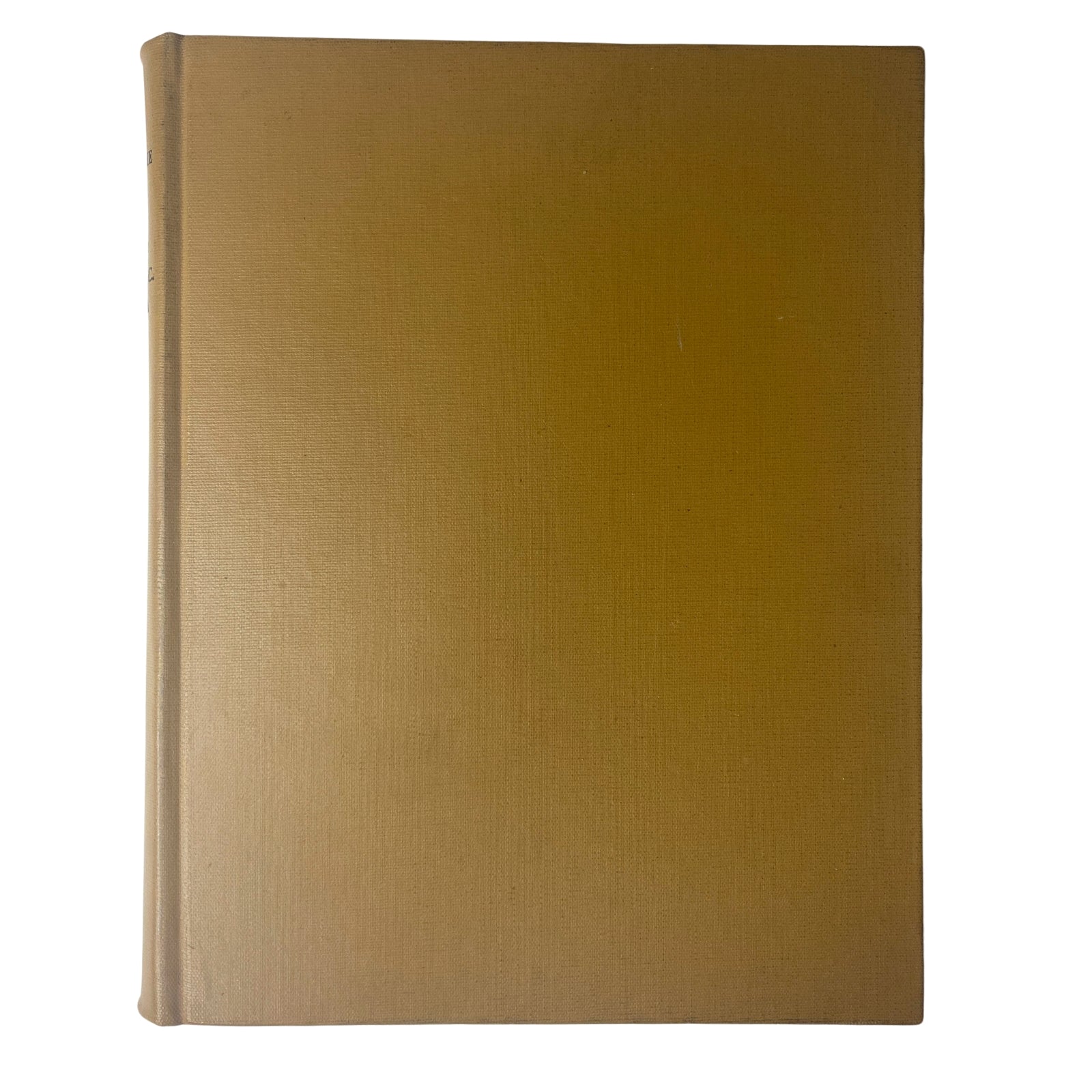 Ladies' Home Journal Library Bound Magazine 1961 Full Year January - December featuring the front cover of the first volume with a plain gold design.