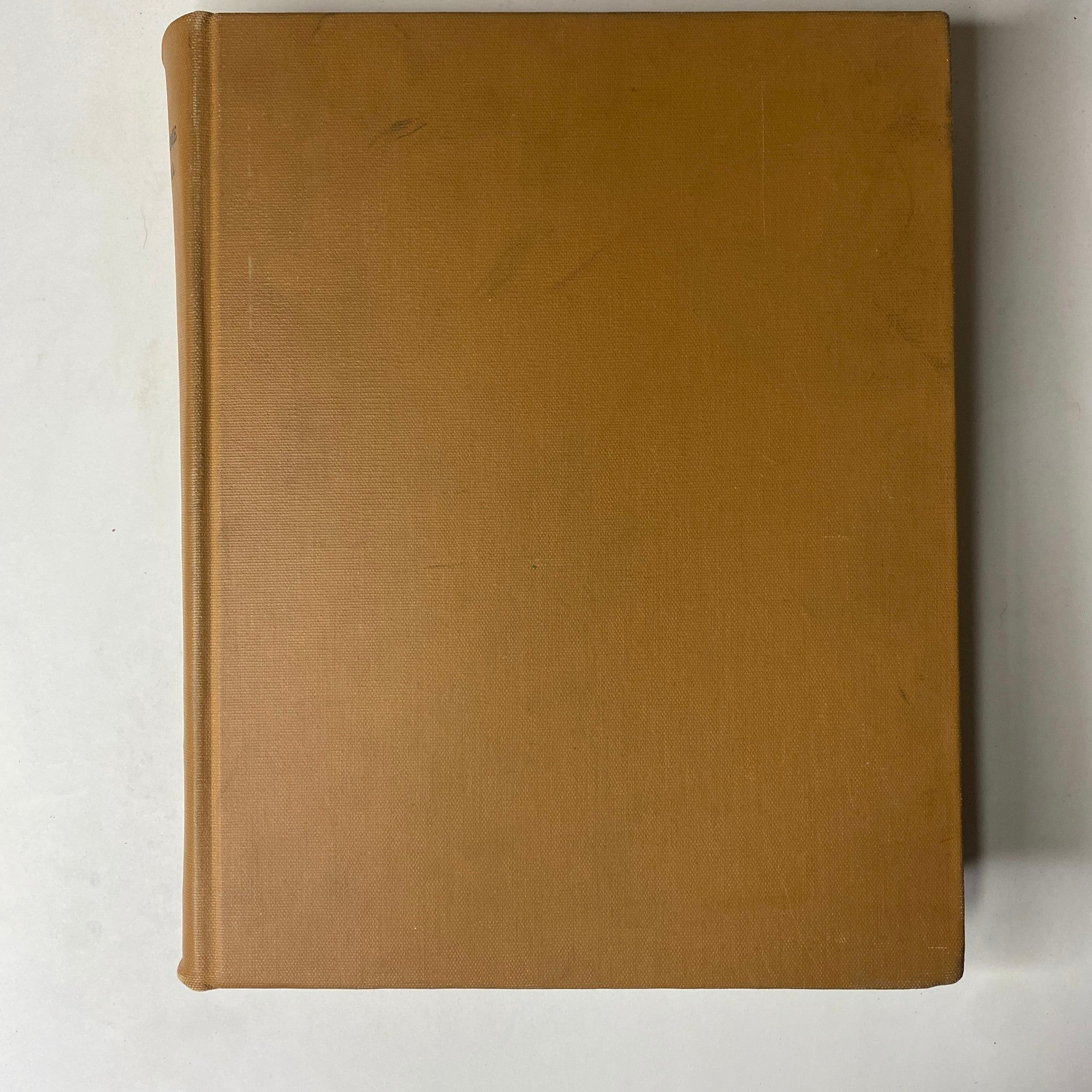 Top view of the 1965 Ladies' Home Journal Bound Magazine displaying its solid binding and vintage look, perfect for enthusiasts of retro publications.