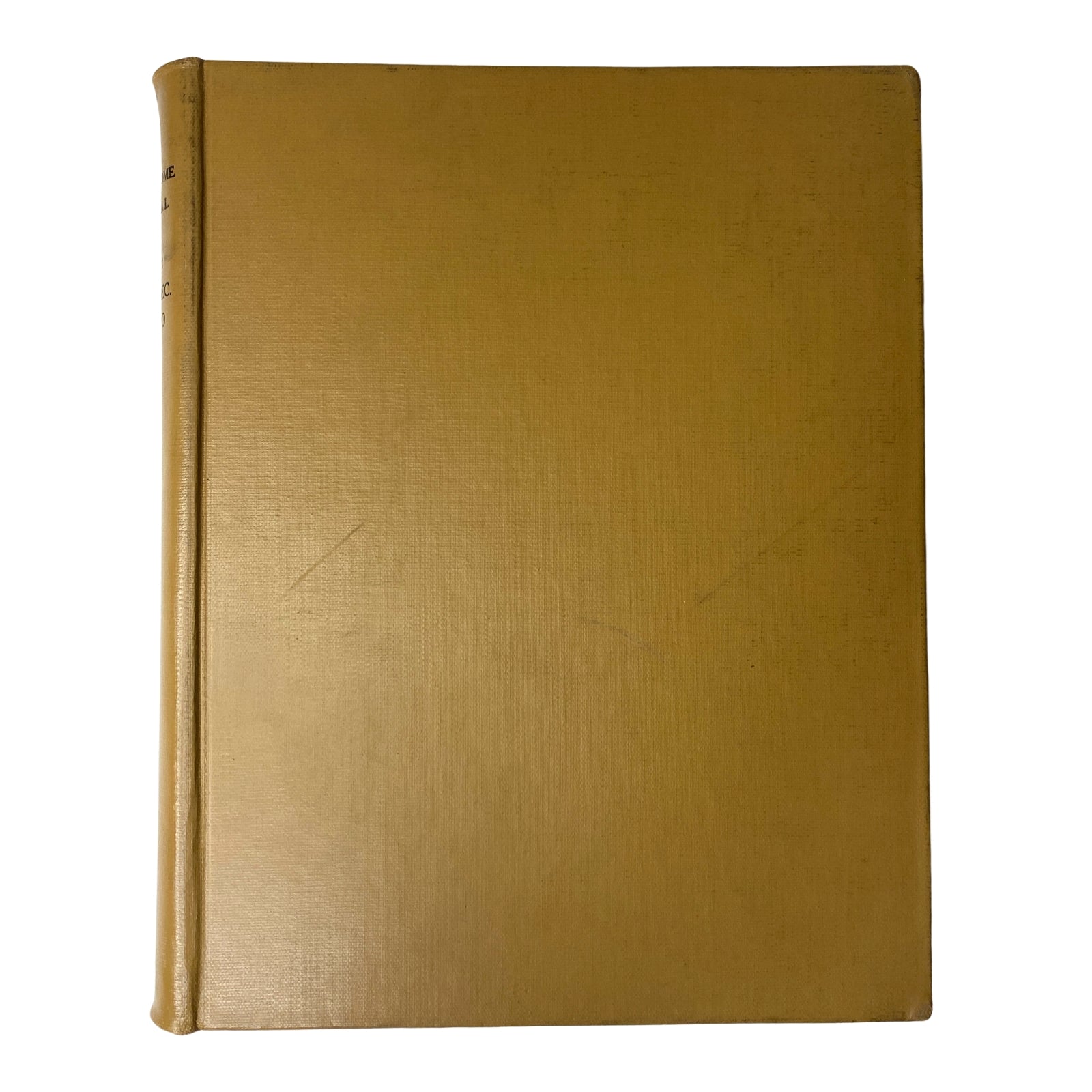 Ladies' Home Journal Bound Magazine 1960 spine view of the complete year July to December collection.