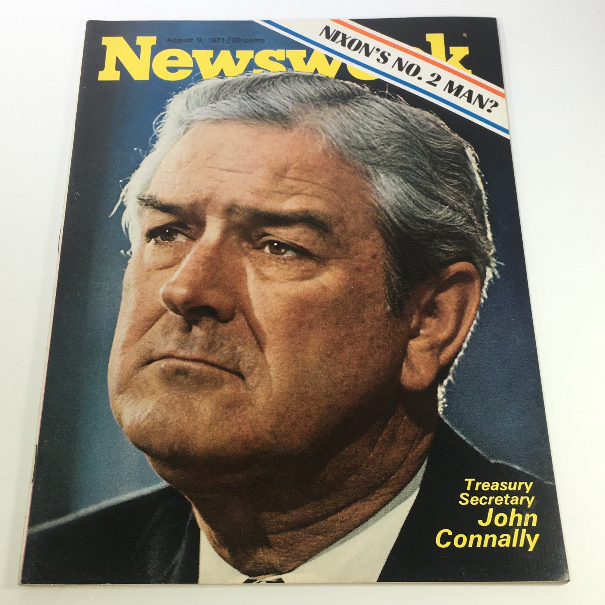 VTG Newsweek Magazine August 9 1971 - John Connally / Newsstand