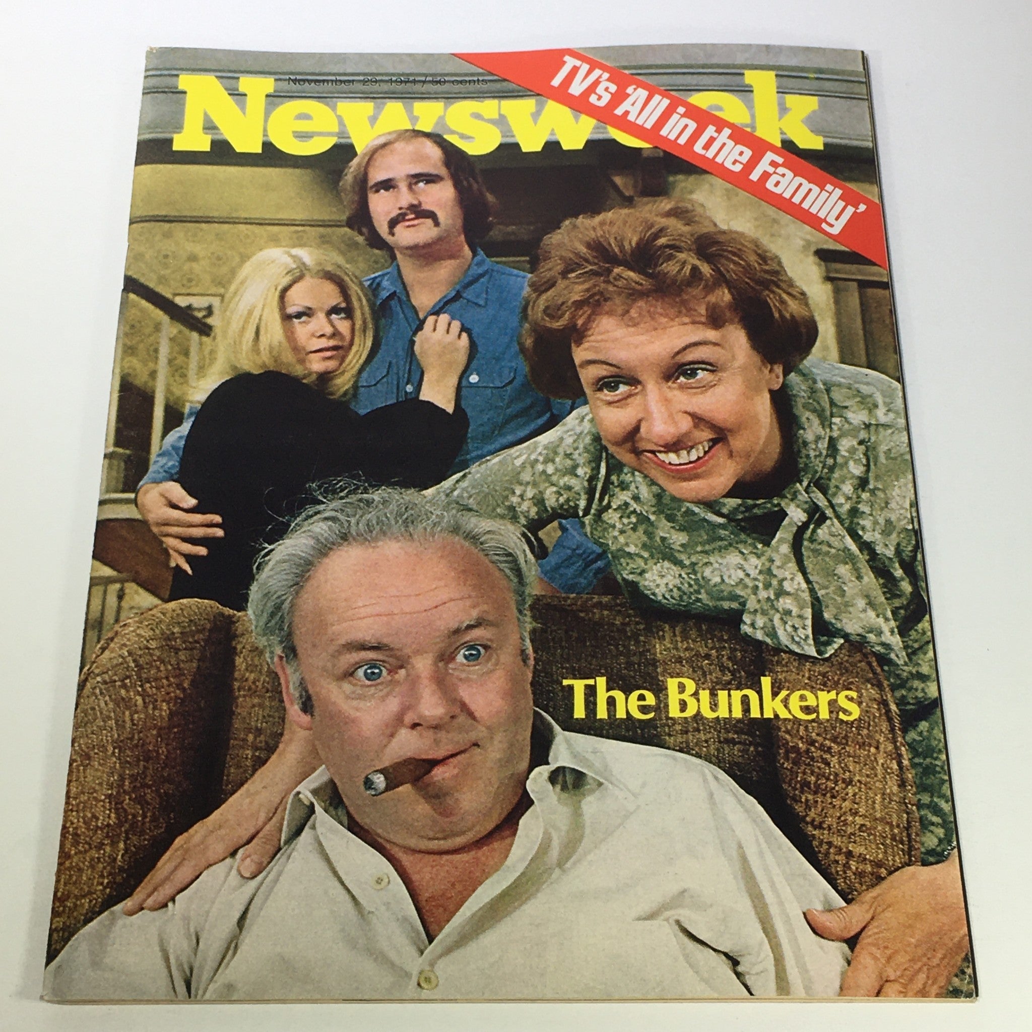 VTG Newsweek Magazine November 29 1971 - The Bunkers / Newsstand / No Label