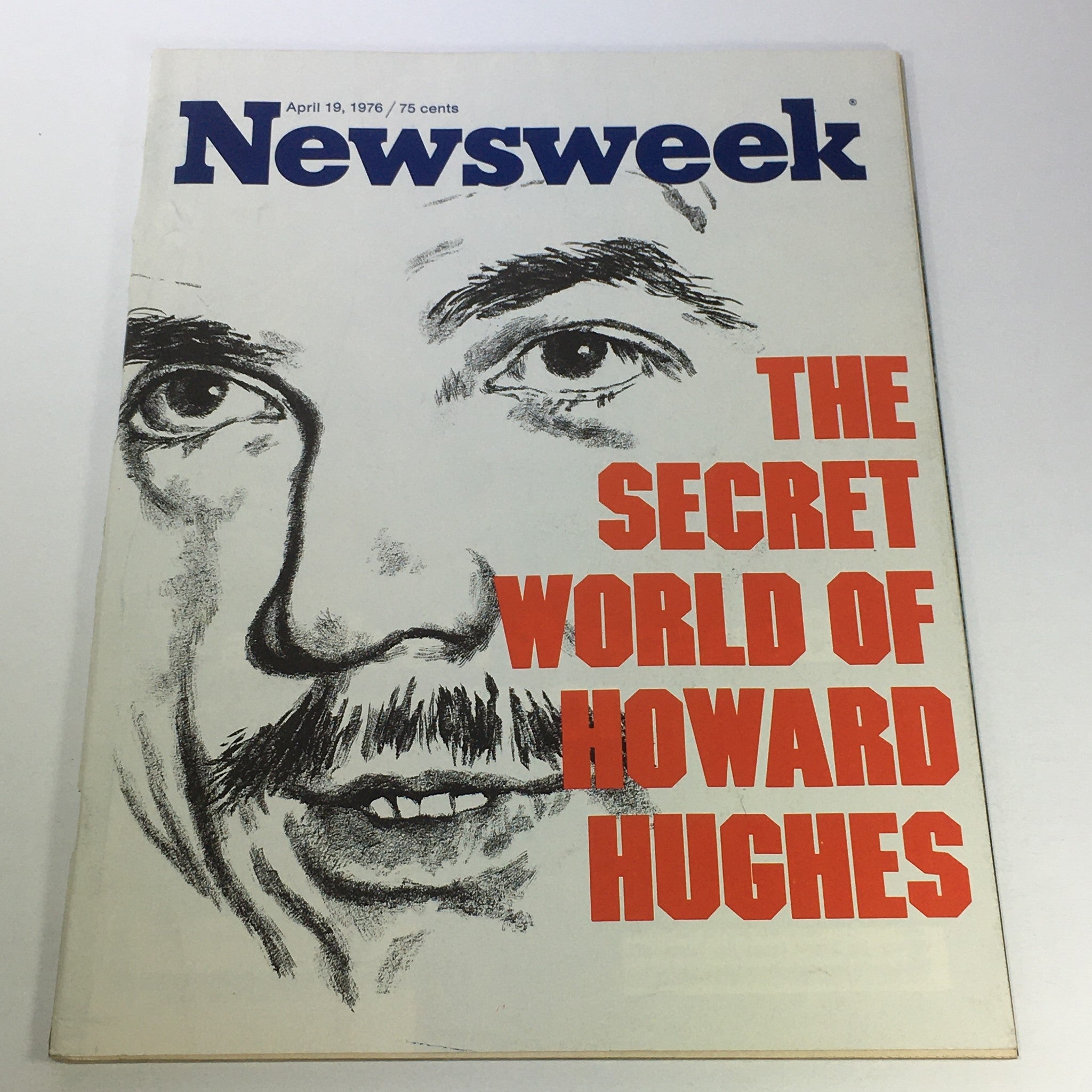 VTG Newsweek Magazine April 19 1976 - Howard Hughes / Newsstand / No Label