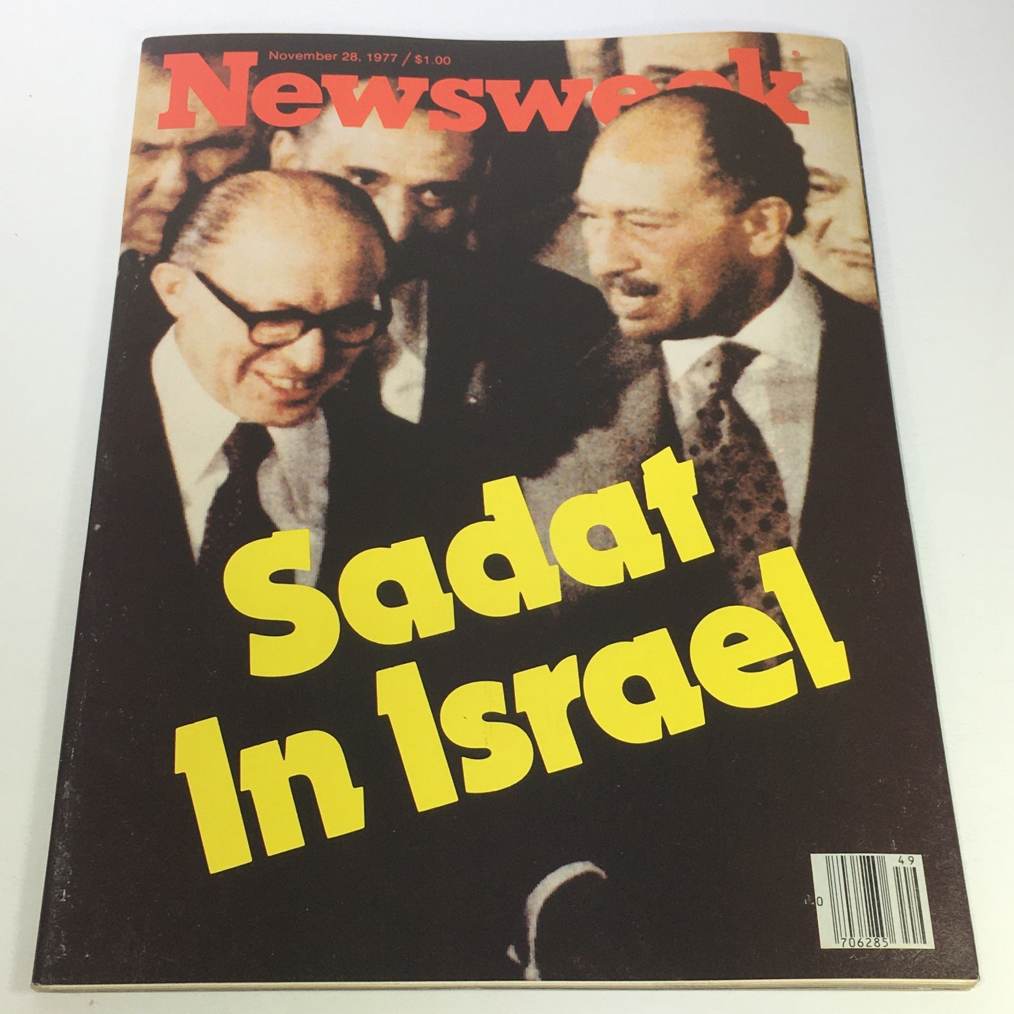 VTG Newsweek Magazine November 28 1977 - Anwar Sadat / Newsstand / No Label