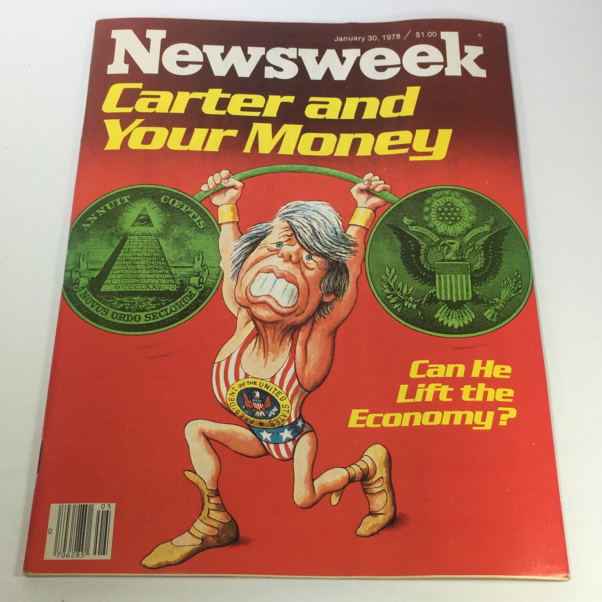 VTG Newsweek Magazine January 30 1978 - Jimmy Carter and Your Money / Newsstand