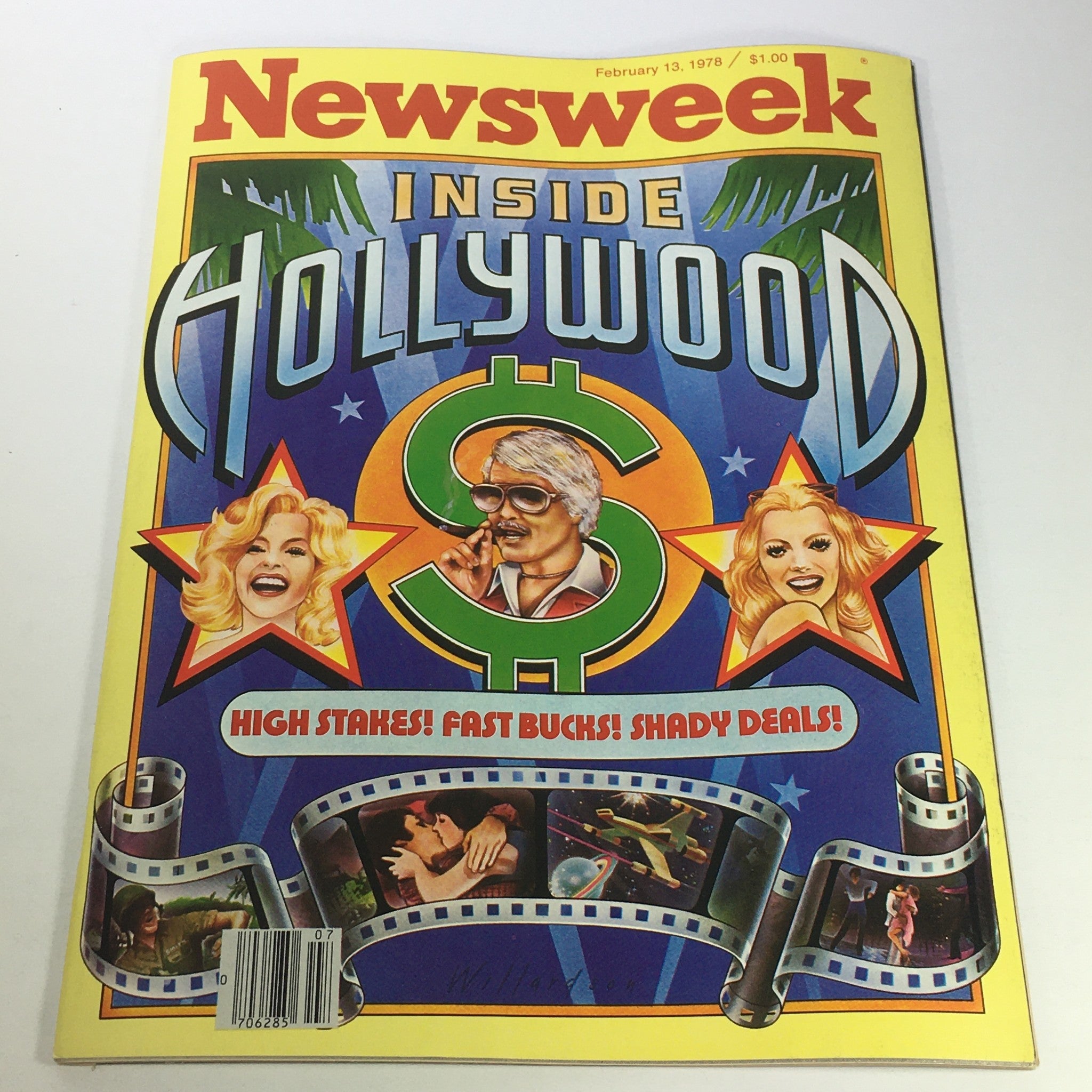 VTG Newsweek Magazine February 13 1978 - Inside Hollywood / Newsstand / No Label