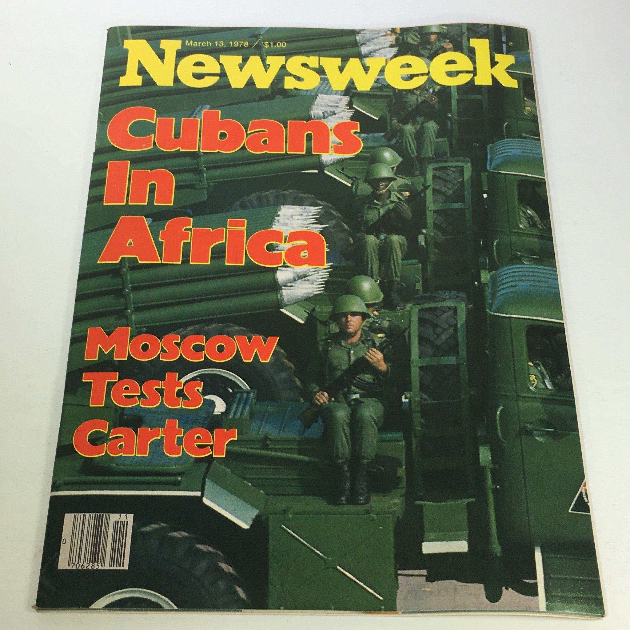 VTG Newsweek Magazine March 13 1978 - Moscow Tests Jimmy Carter / Newsstand