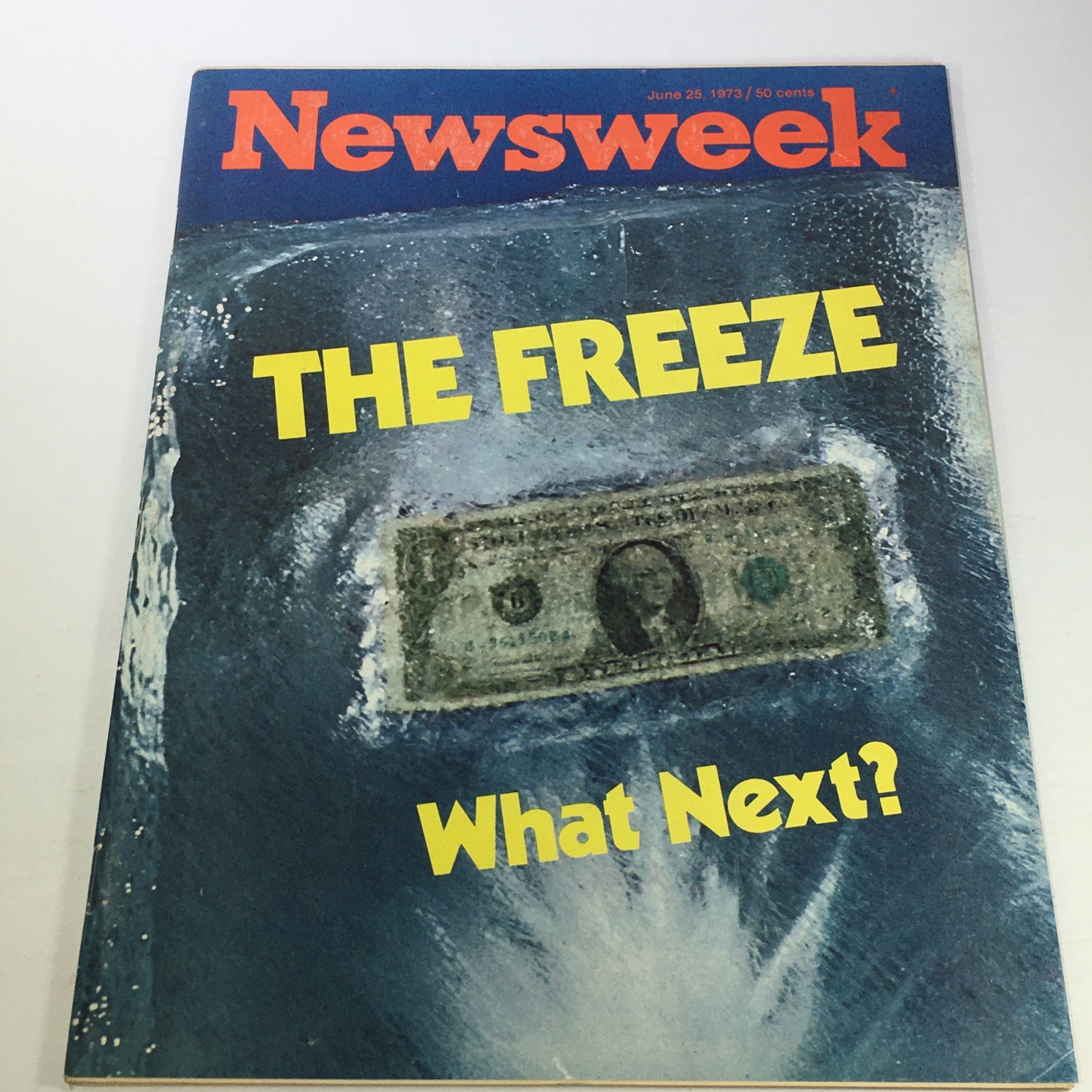 VTG Newsweek Magazine June 25 1973 - The Freeze / Newsstand