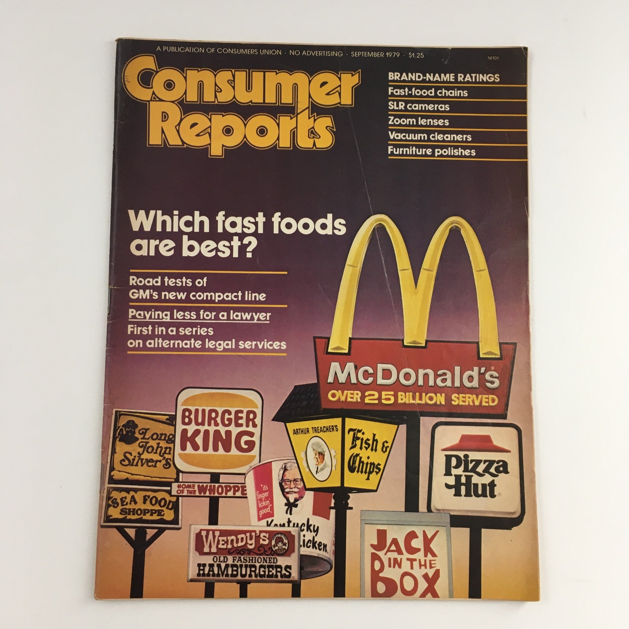 Consumer Reports Magazine September 1979 Road Tests of GM New Compact Line