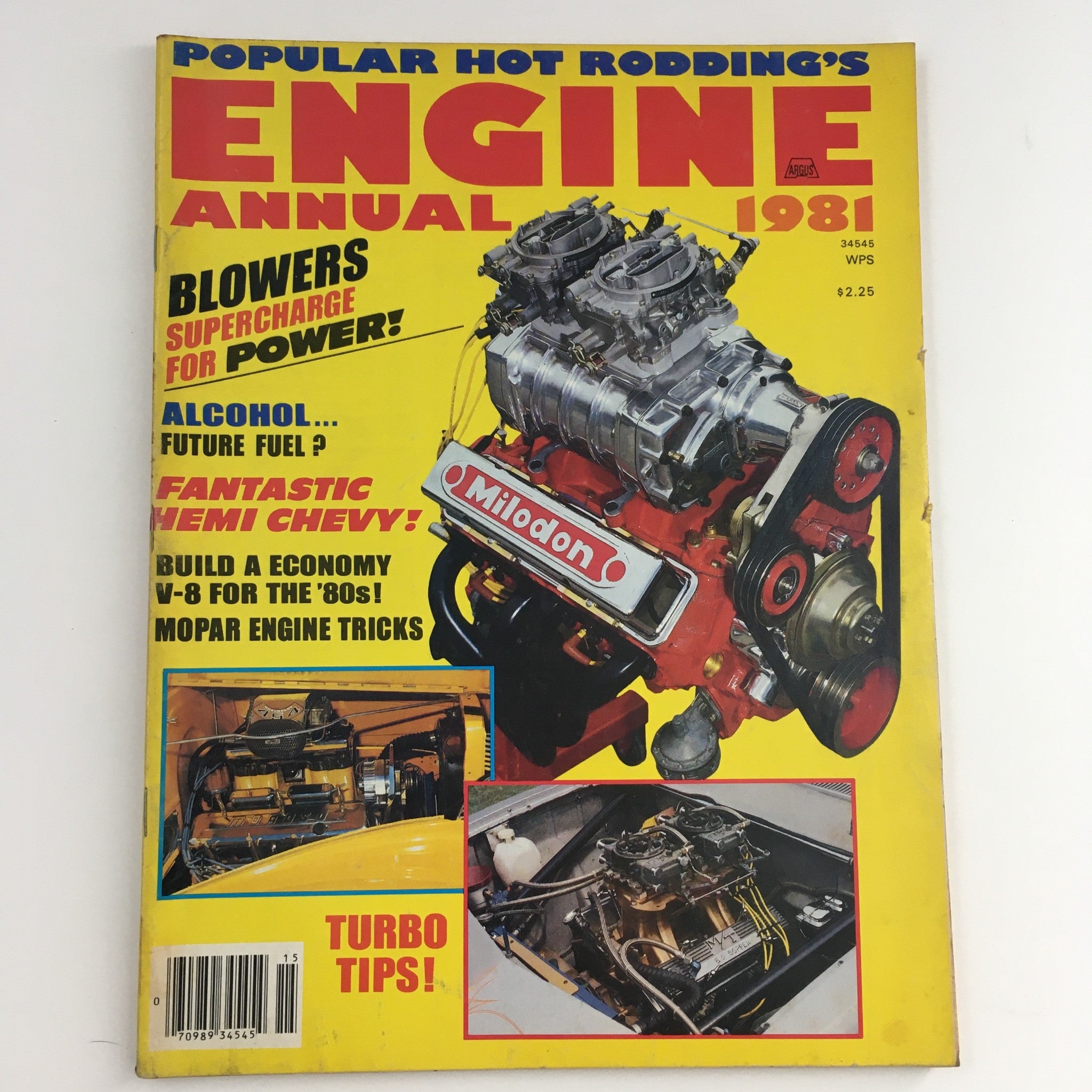 Engine Annual Magazine 1981 Build A Economy V-8 Mopar Engine Tricks, No Label