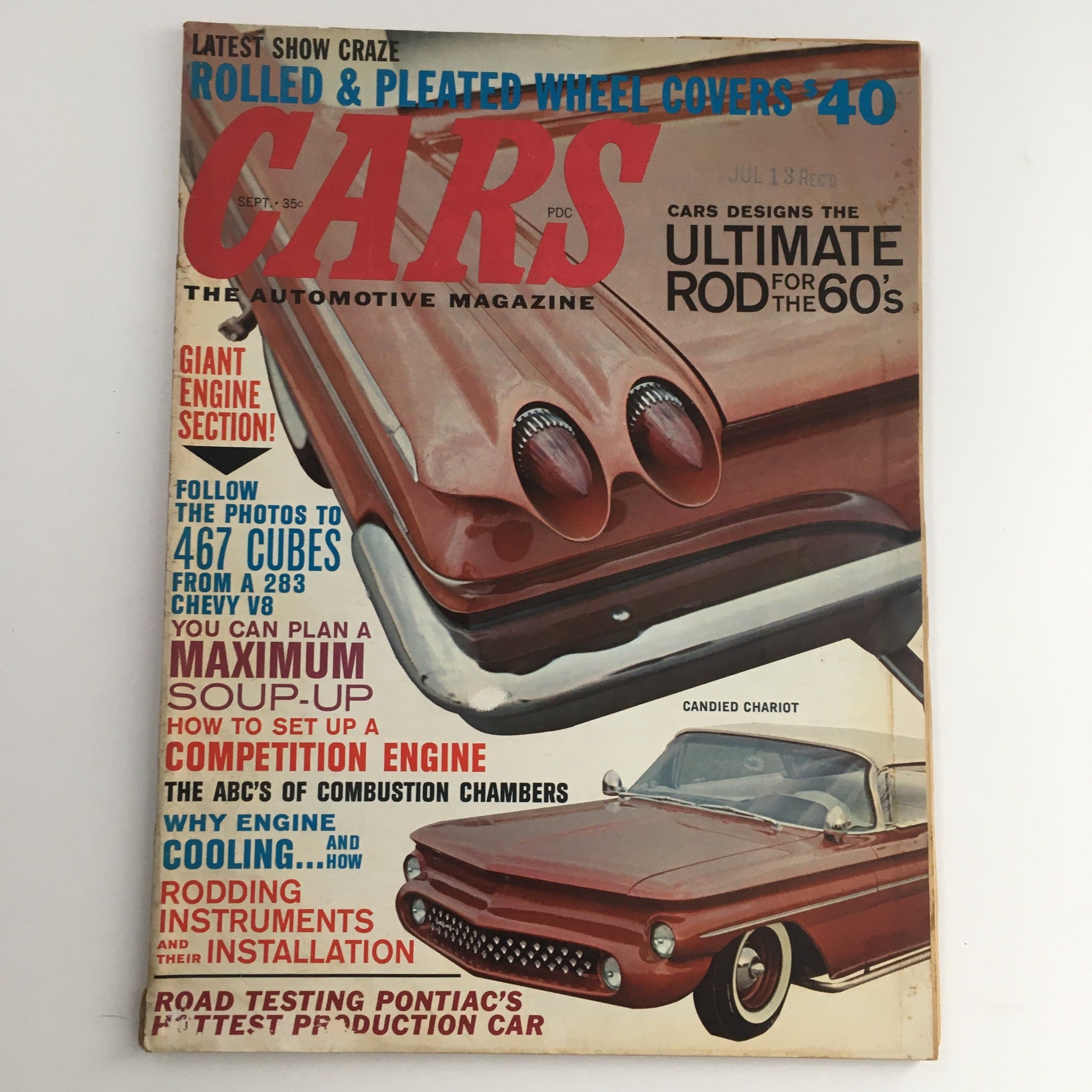 Cars Automotive Magazine September 1961 Cars Design A Rodder's Rod, No Label