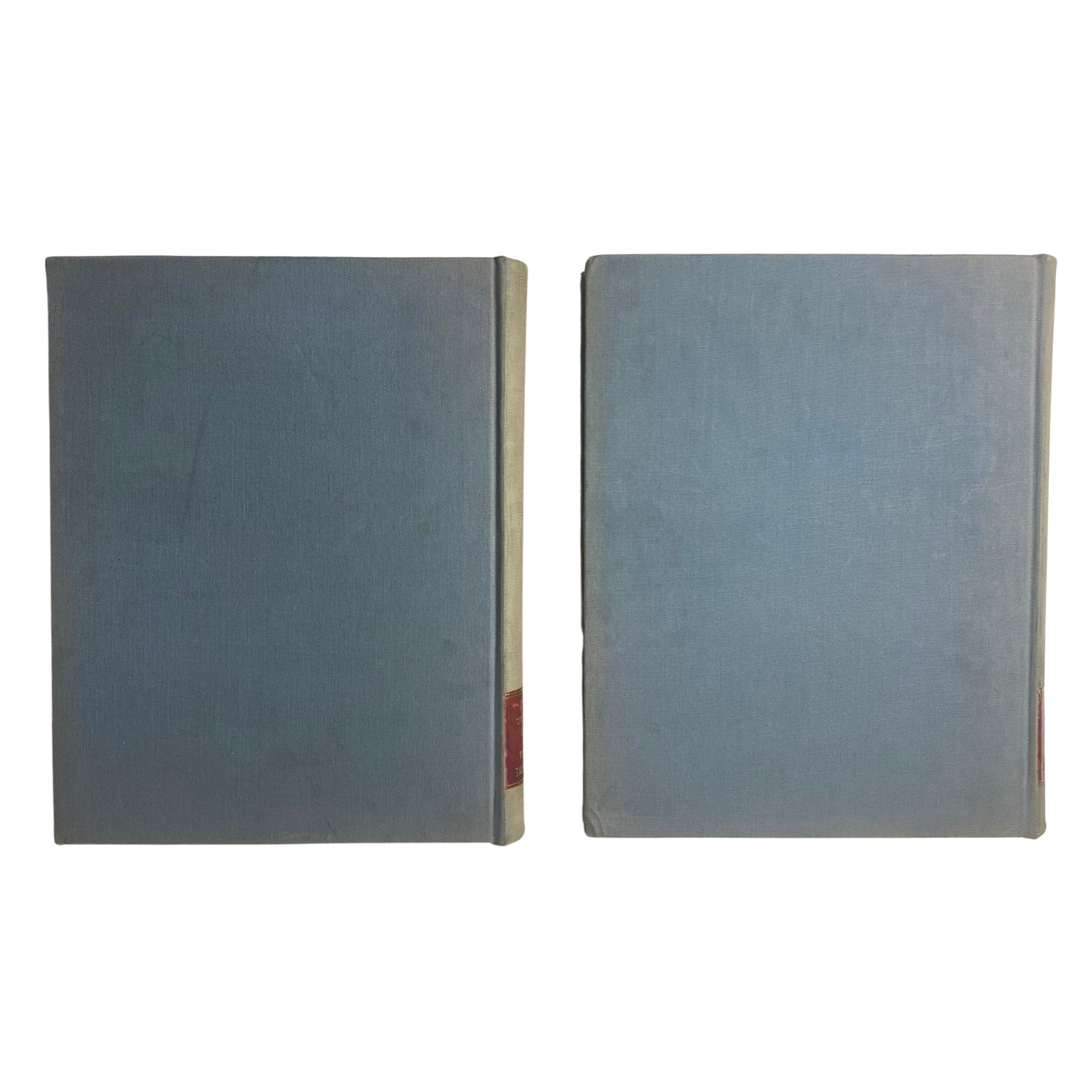 Ladies' Home Journal Library Bound Magazine 1943 Full Year January - December, featuring the front covers of the two bound volumes in a light blue color.