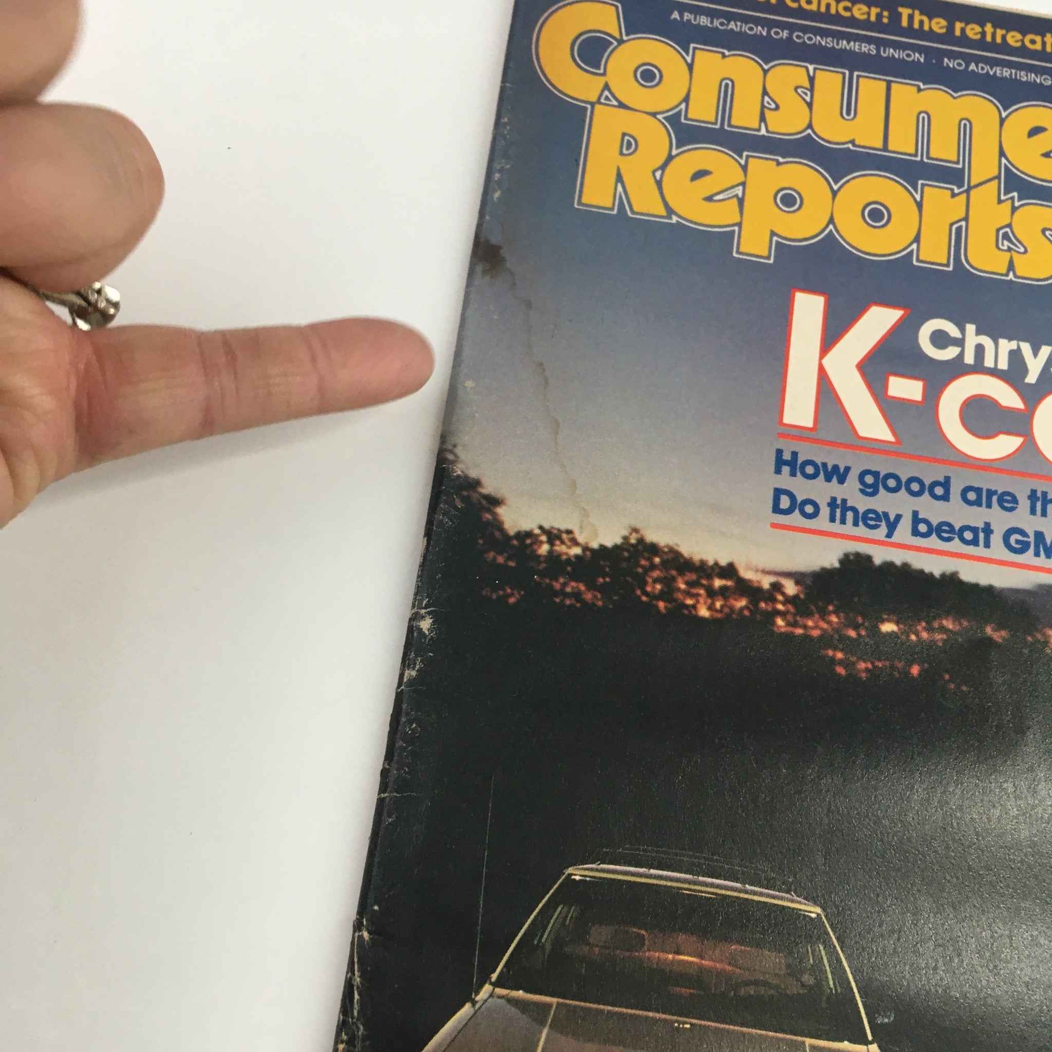 Consumer Reports Magazine January 1981 Chrysler K-Cars Do They Beat GM X-Car