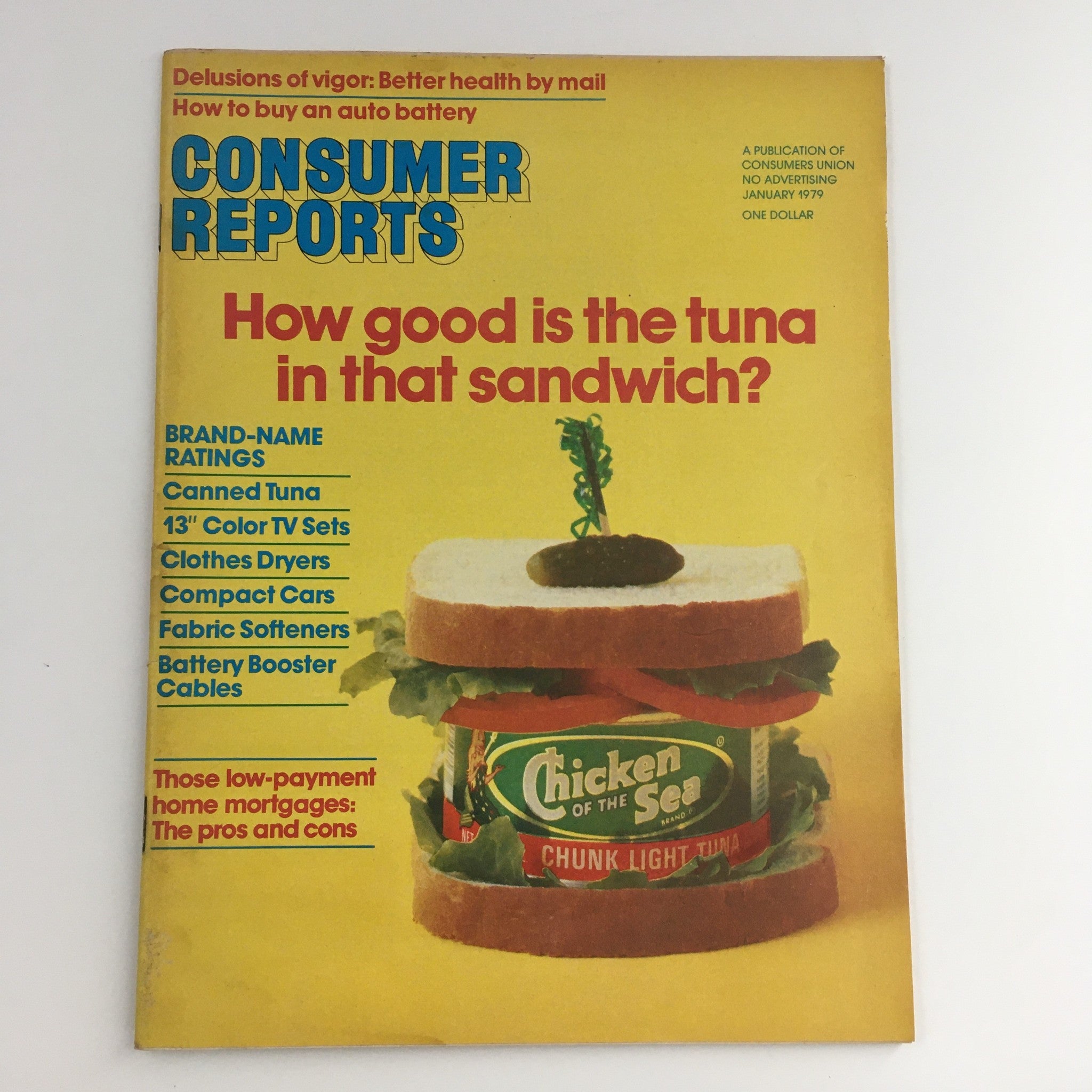 Consumer Reports Magazine January 1979 Those Low-Payment Home Mortgages