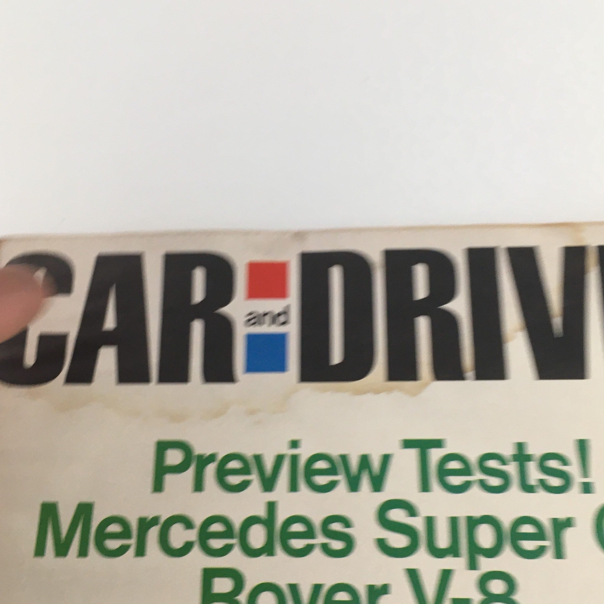 Car and Driver Magazine June 1968 Preview Tests Mercedes Super Car Rover V-8