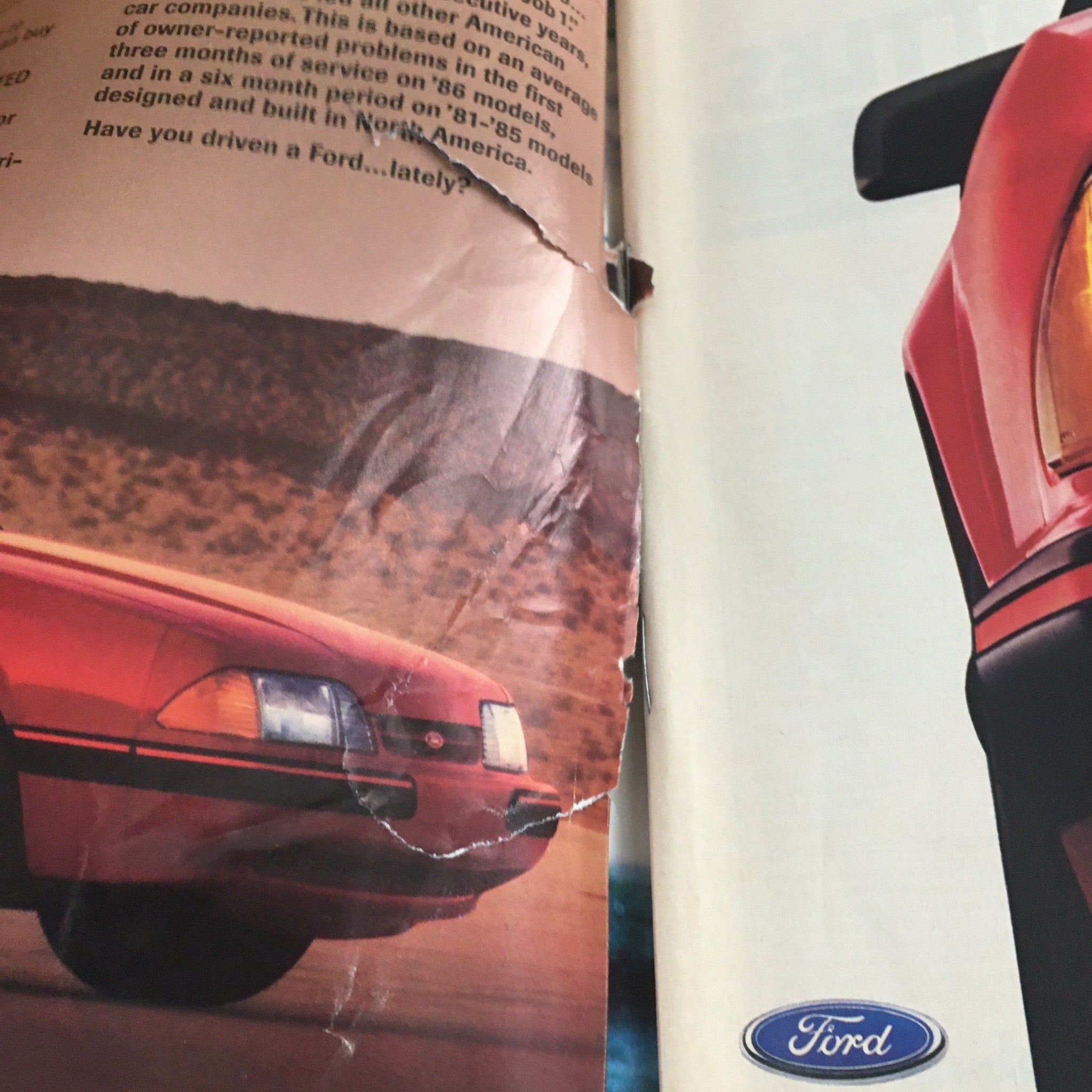 Car and Driver Magazine January 1987 Cars That Changed The World & Wild Things