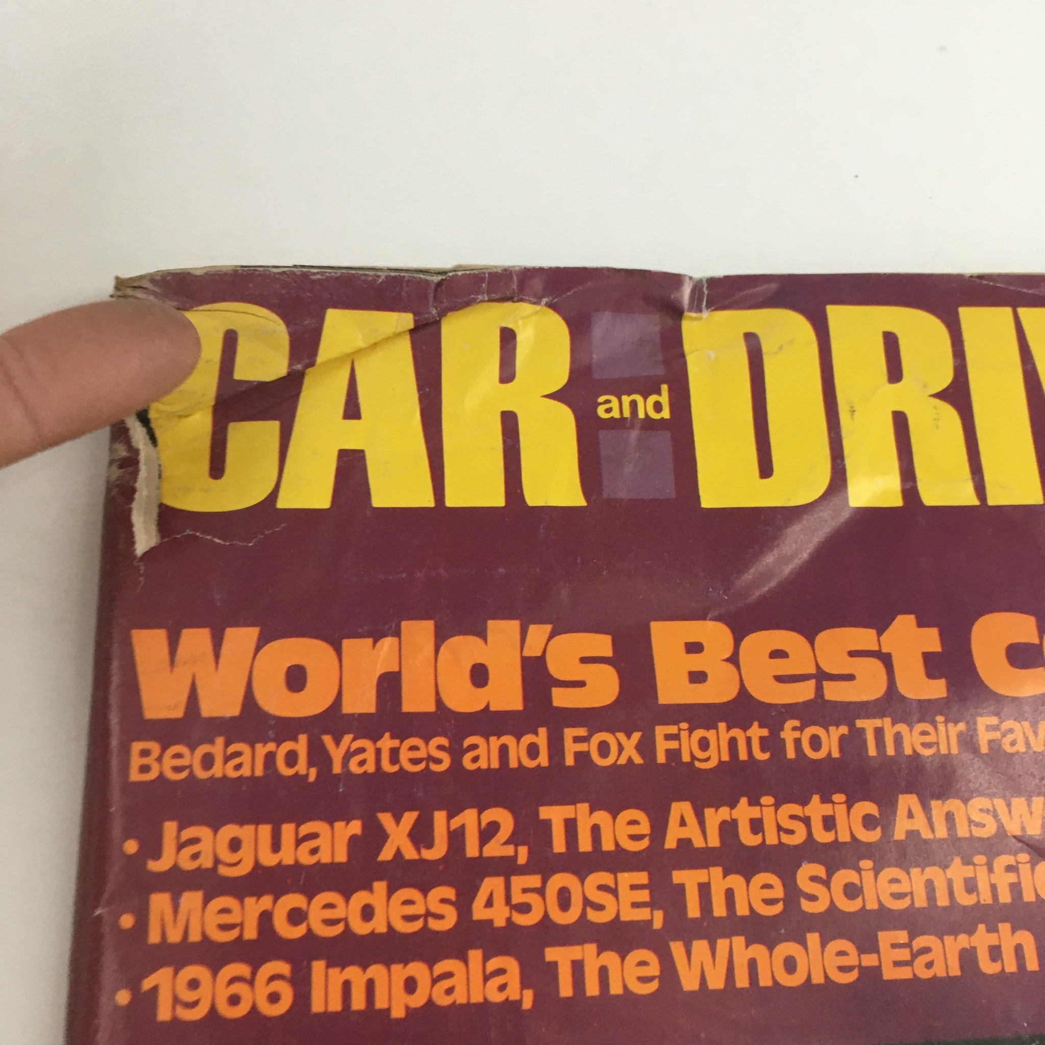 Car and Drive Magazine November 1976 Ferrari Berlinetta Boxer Legal at Last