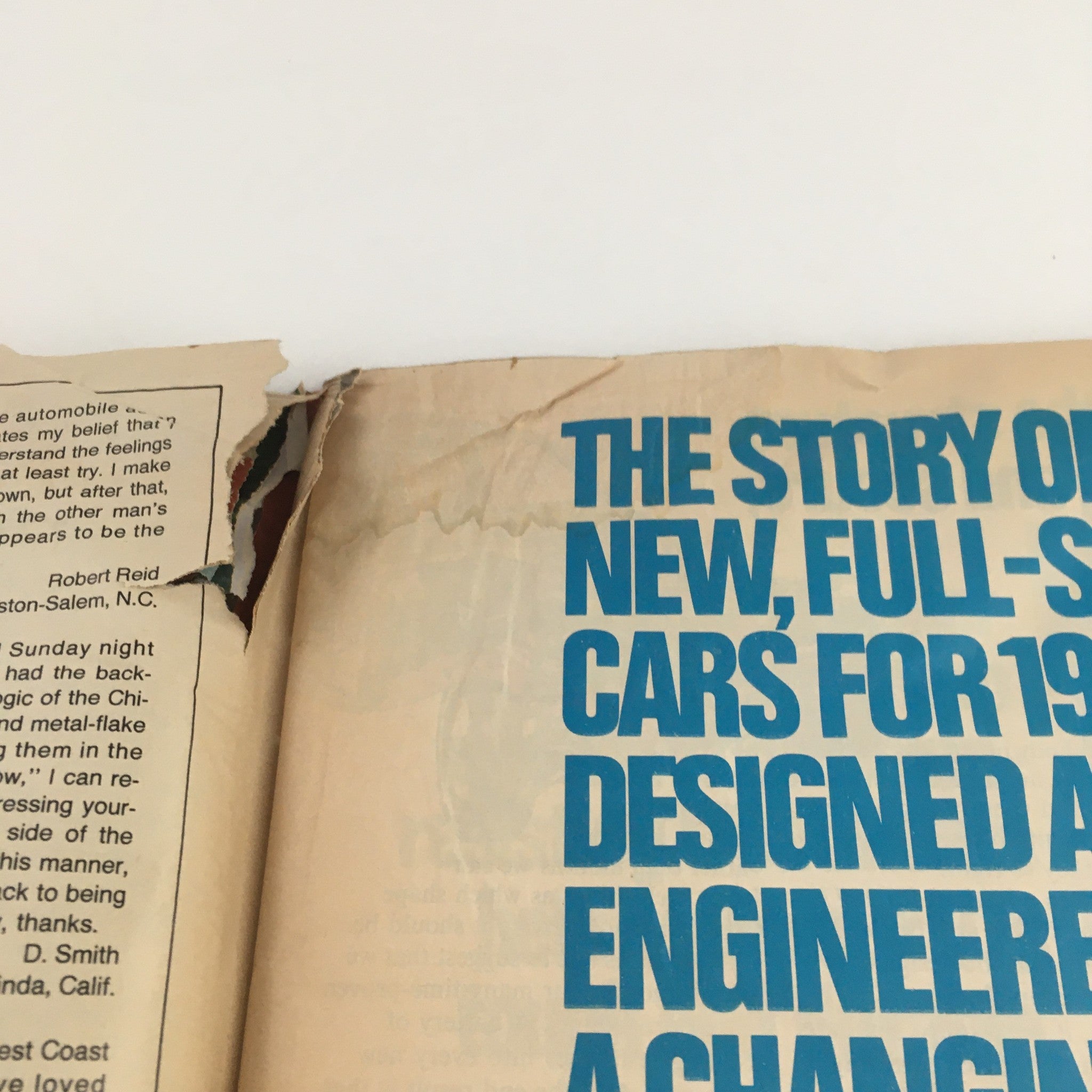 Car and Drive Magazine November 1976 Ferrari Berlinetta Boxer Legal at Last