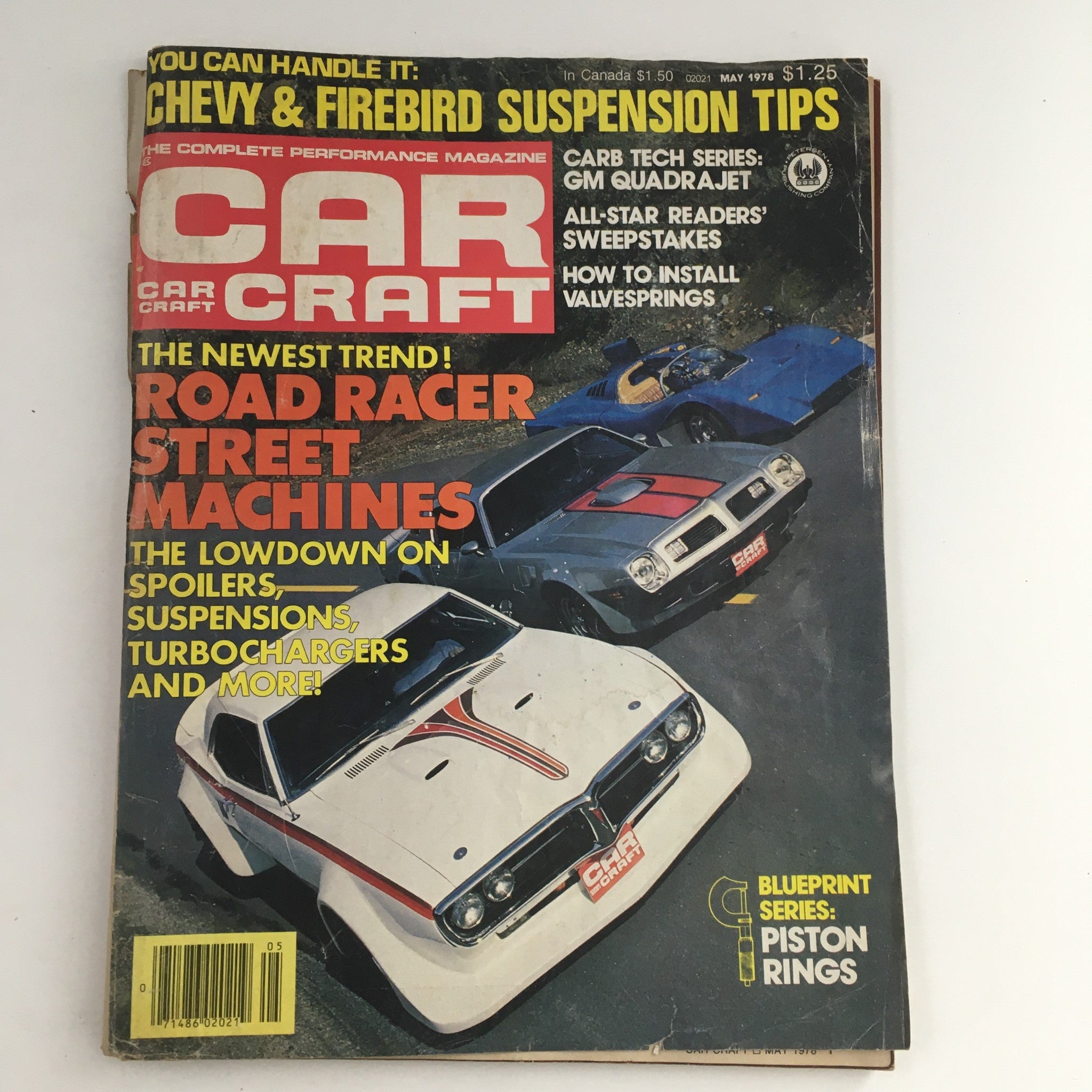 Car Craft Magazine May 1978 Newest Trend Road Racer Street Machines No Label