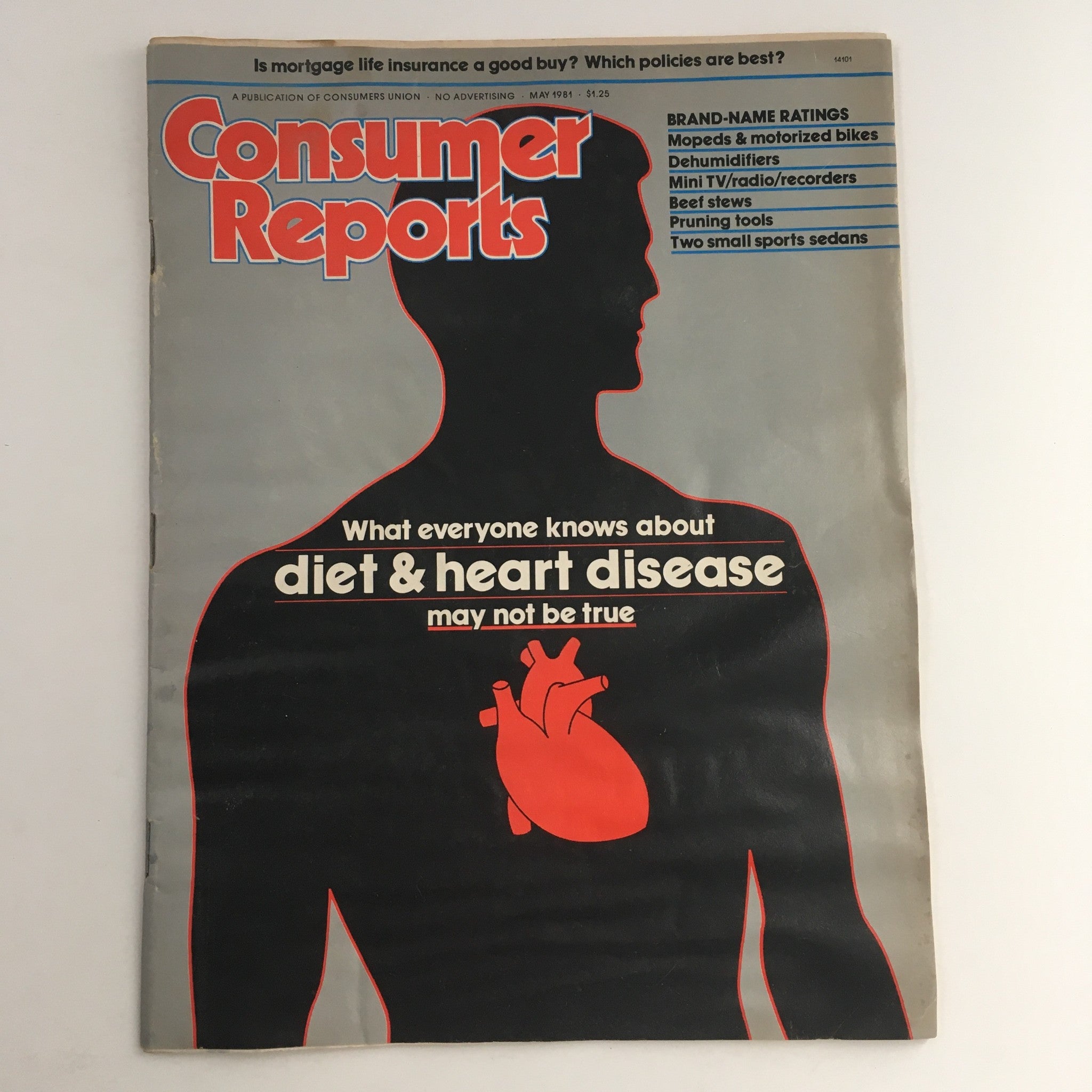 Consumer Reports Magazine May 1981 Everyone Knows About Diet & Heart Disease