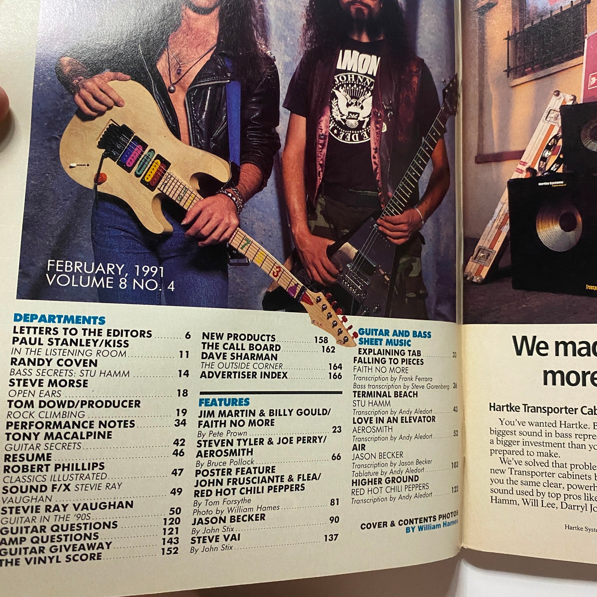 Guitar for the Practicing Musician Magazine February 1991 Jim and Jason w Poster