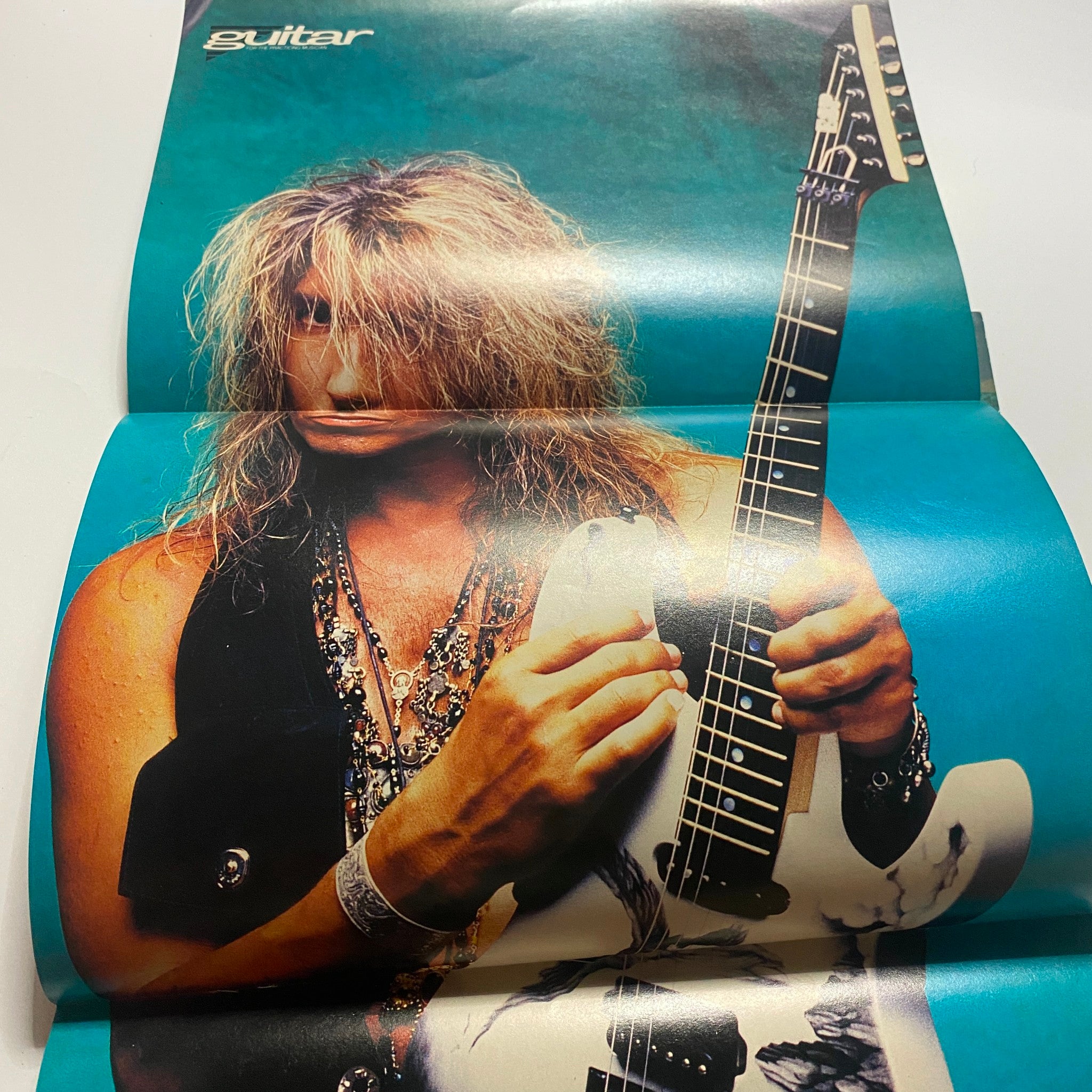 Guitar for the Practicing Musician Magazine May 1991 Joe Perry w Poster