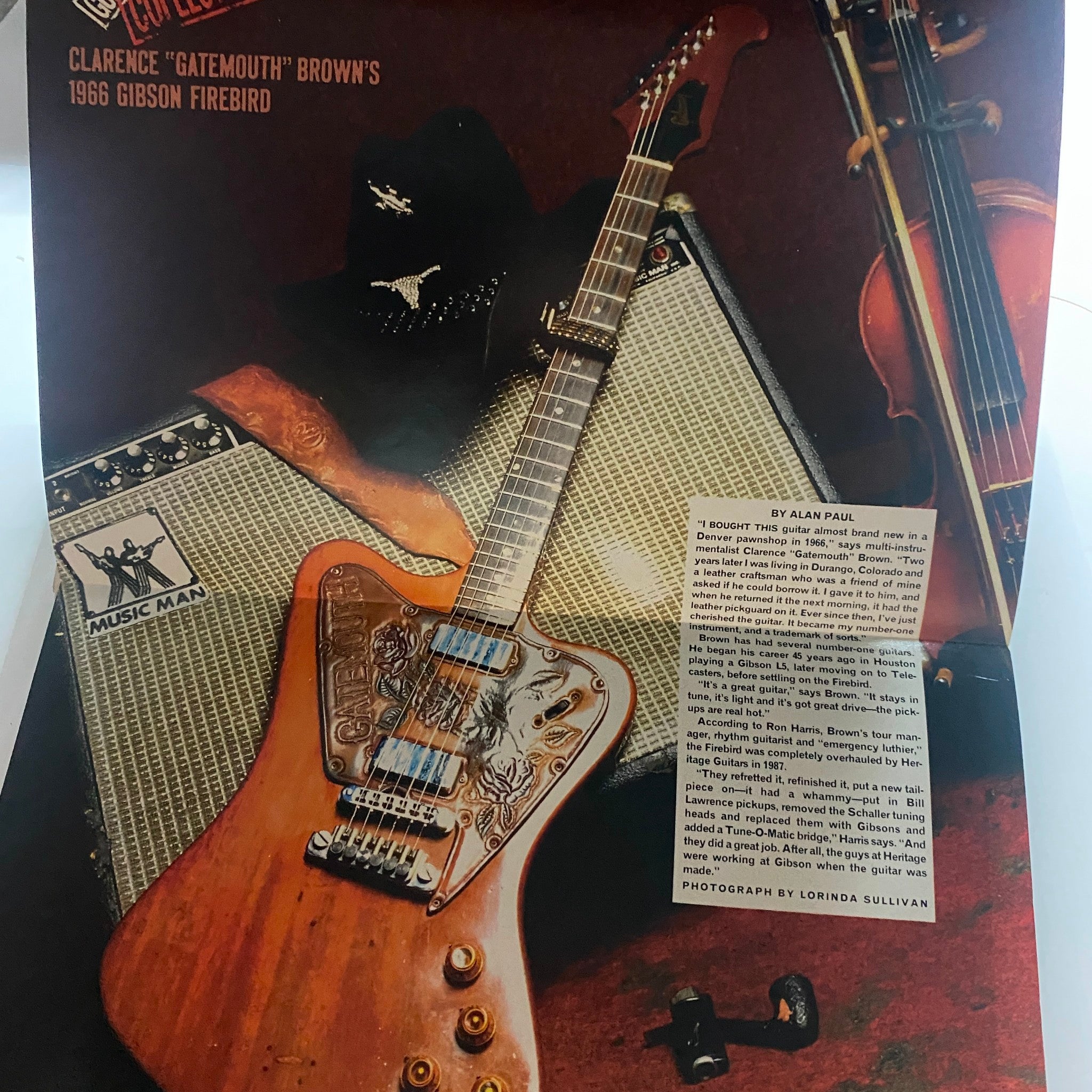 Guitar World Magazine October 1992 Eric Clapton Kirk, Hammett w Poster No Label