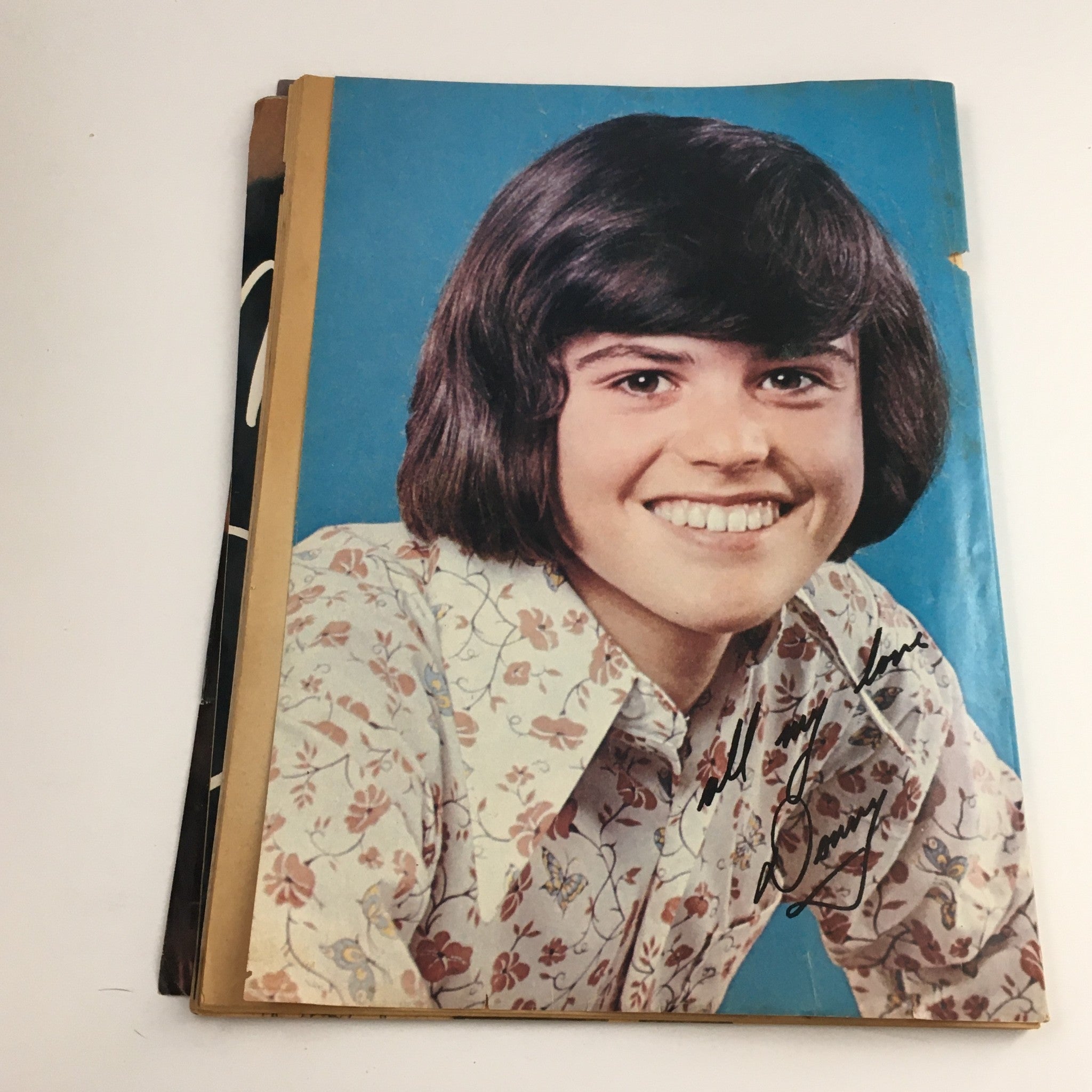 Tiger Beat Magazine November 1971 David Cassidy The Jackson 5 w Poster, No Label