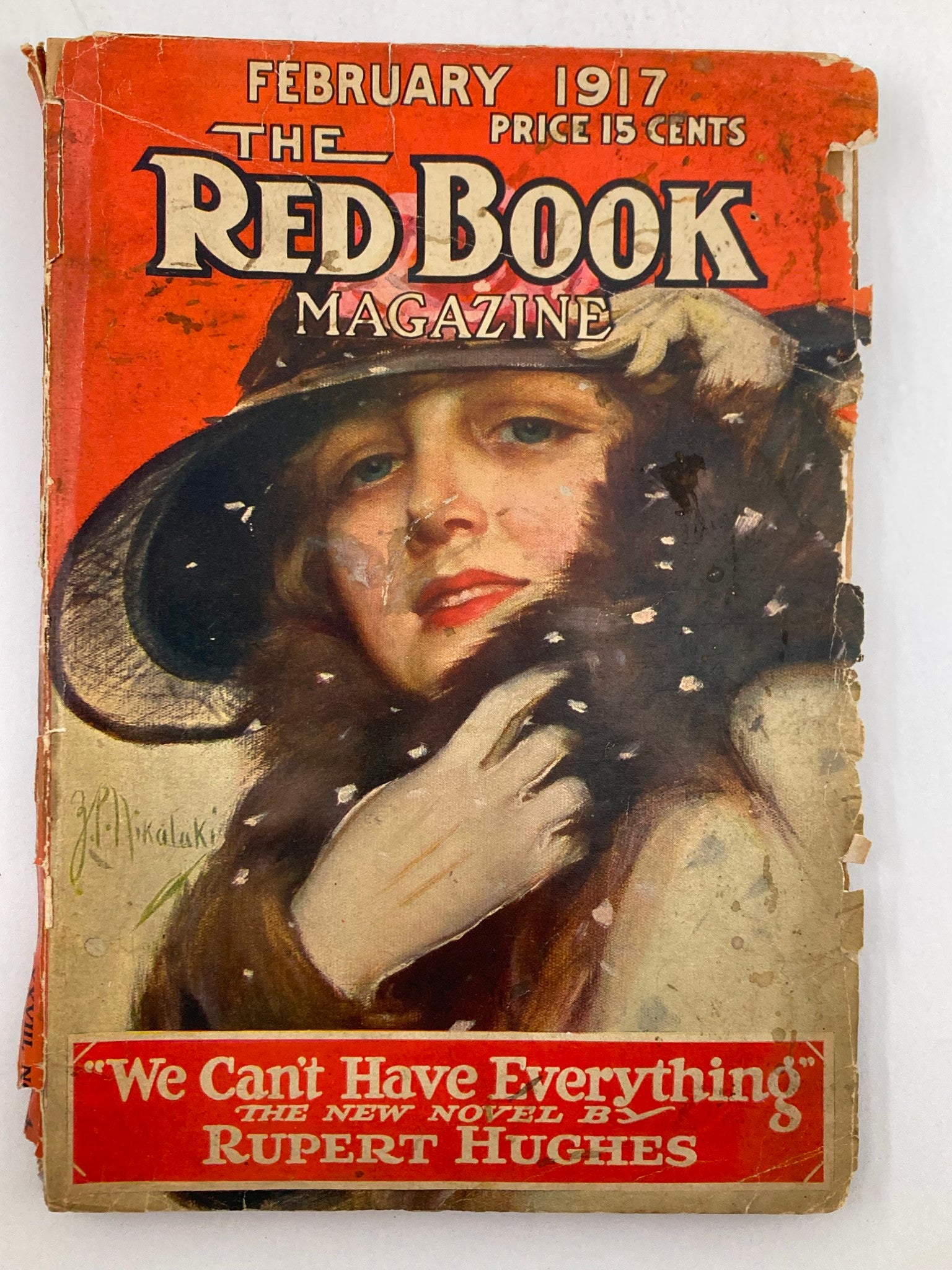 VTG The Red Book Magazine February 1917 The Heart of a Man No Label