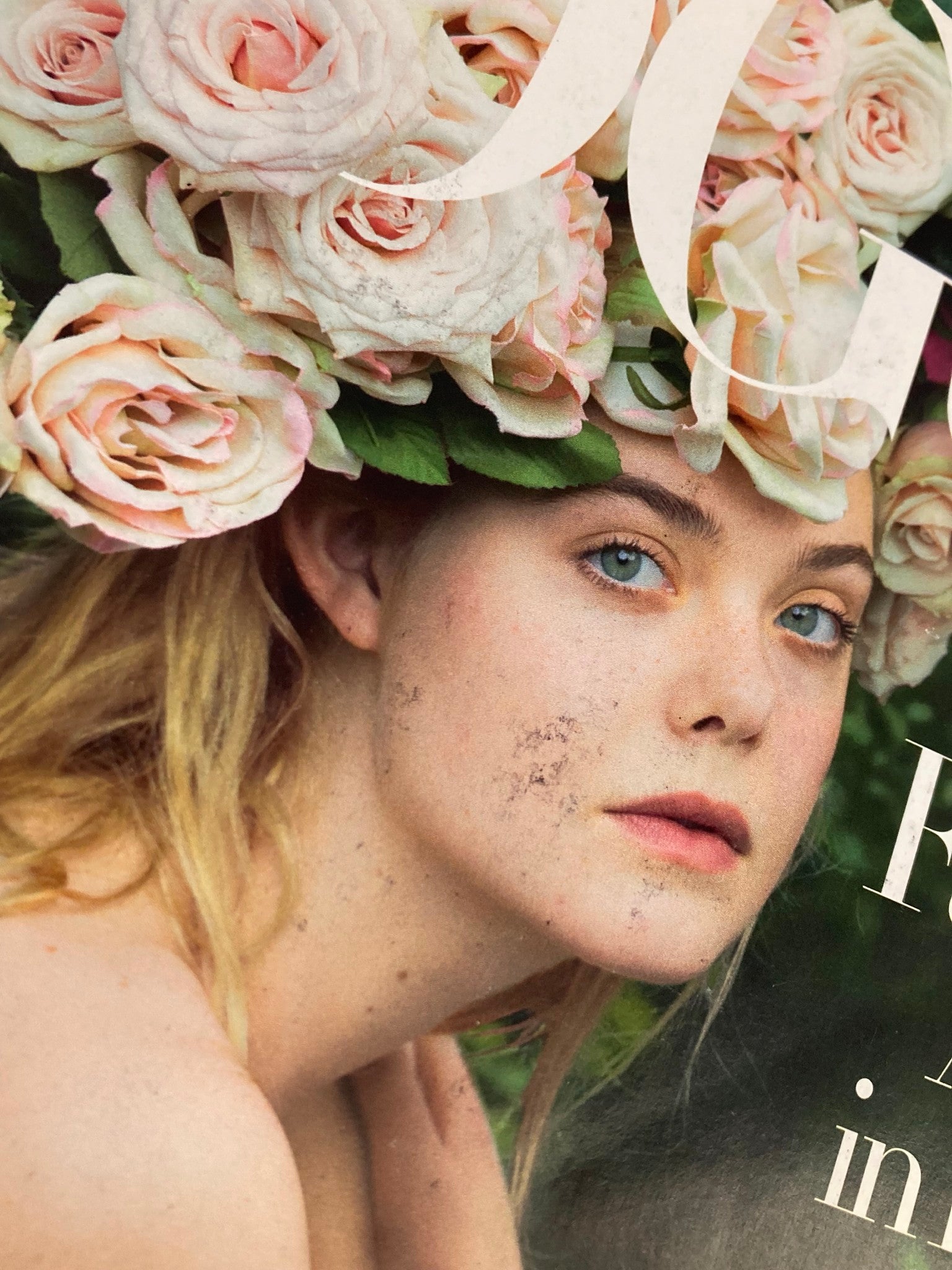 Vogue Magazine June 2017 Elle Fanning A Star in Bloom No Label