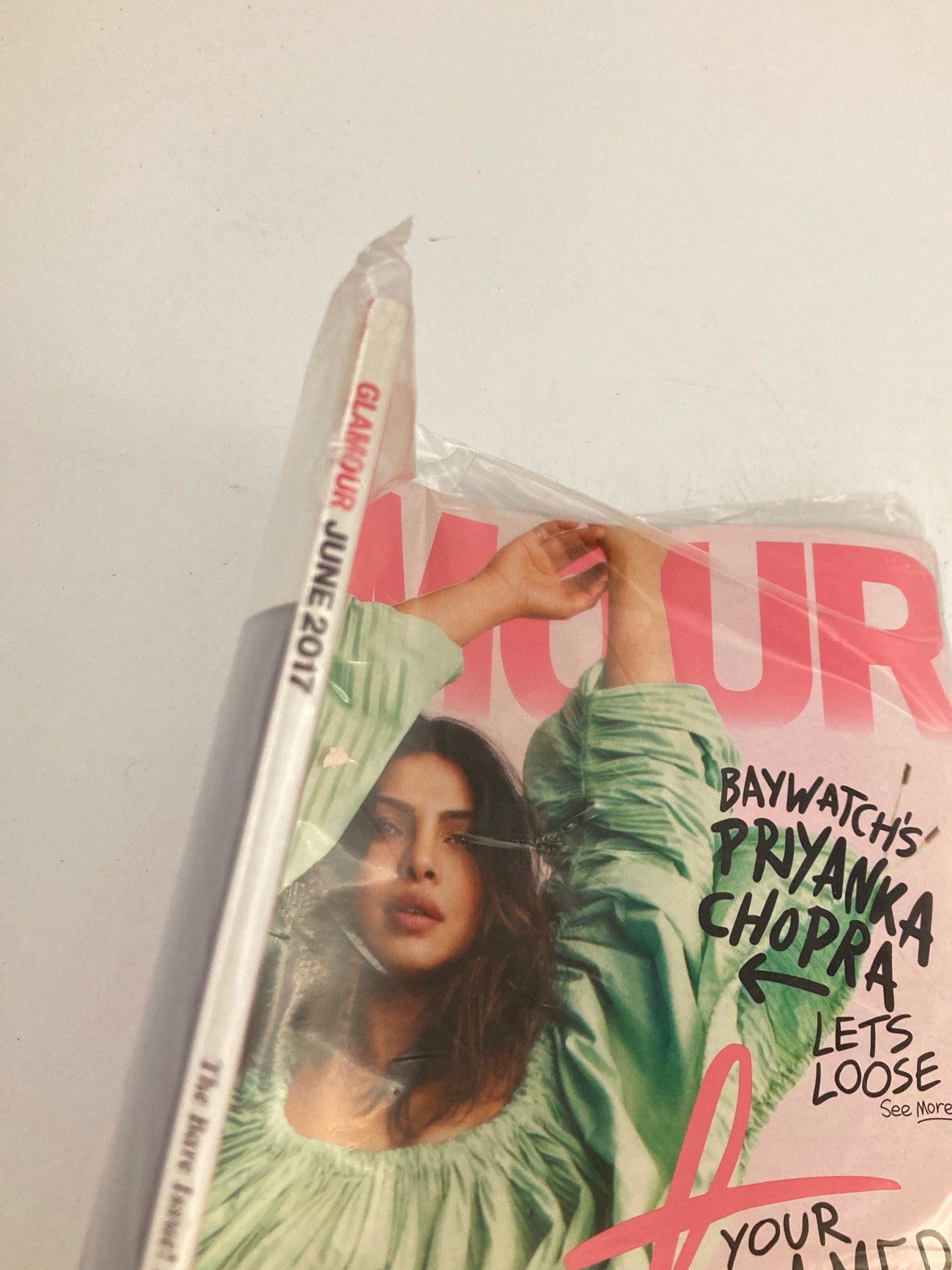 Glamour Magazine June 2017 Priyanka Chopra Lets Loose SEALED