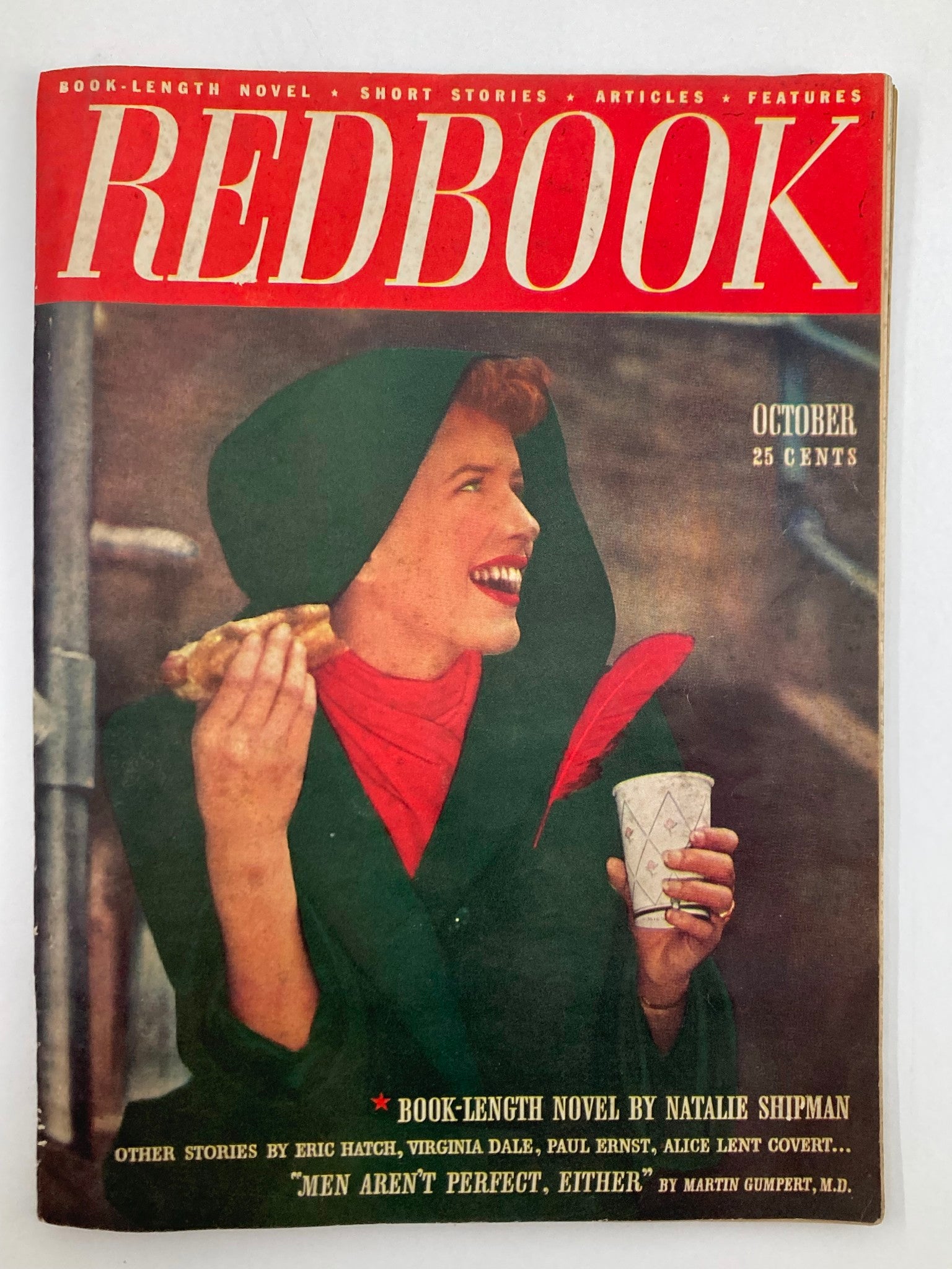 VTG Redbook Magazine October 1947 Vol 89 #6 Men Aren't Perfect Either No Label