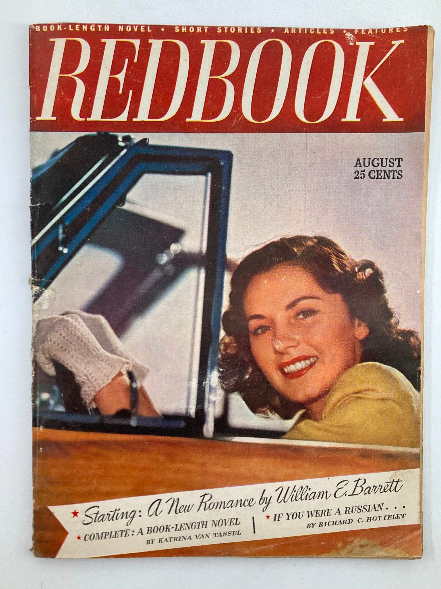 VTG Redbook Magazine August 1947 Vol 89 #4 If You Were A Russian No Label