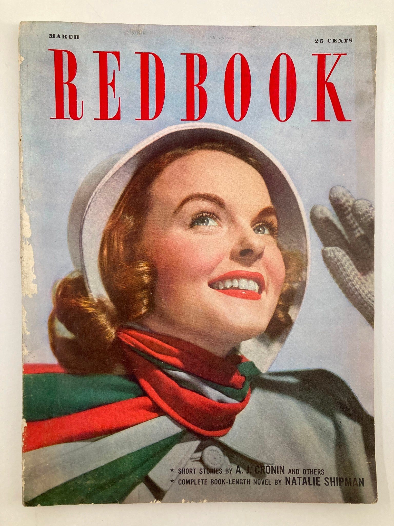 VTG Redbook Magazine March 1949 Vol 92 #5 Somewhere A Man is Thinking No Label