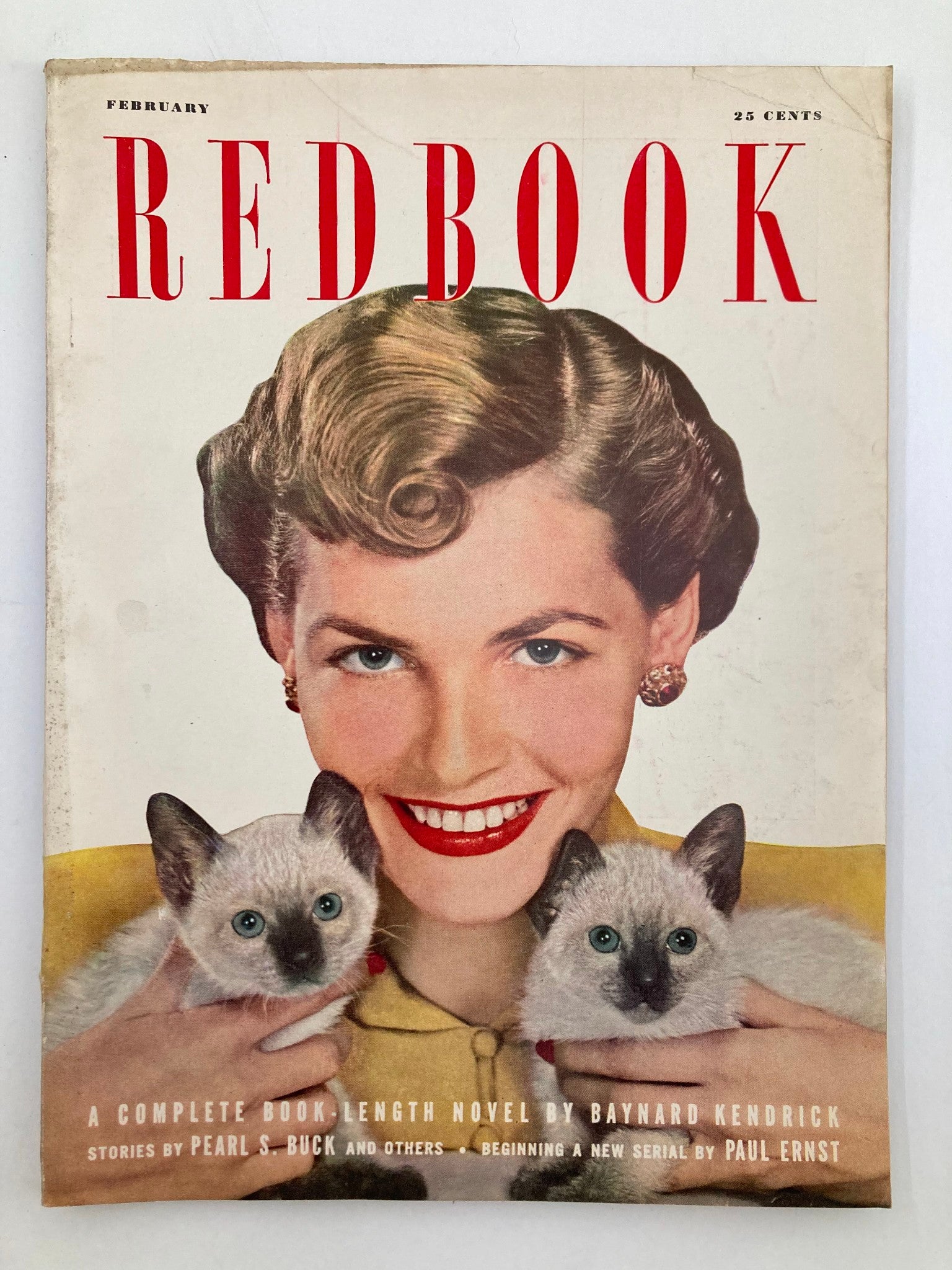 VTG Redbook Magazine February 1949 Vol 92 #4 The Time to Be Born No Label