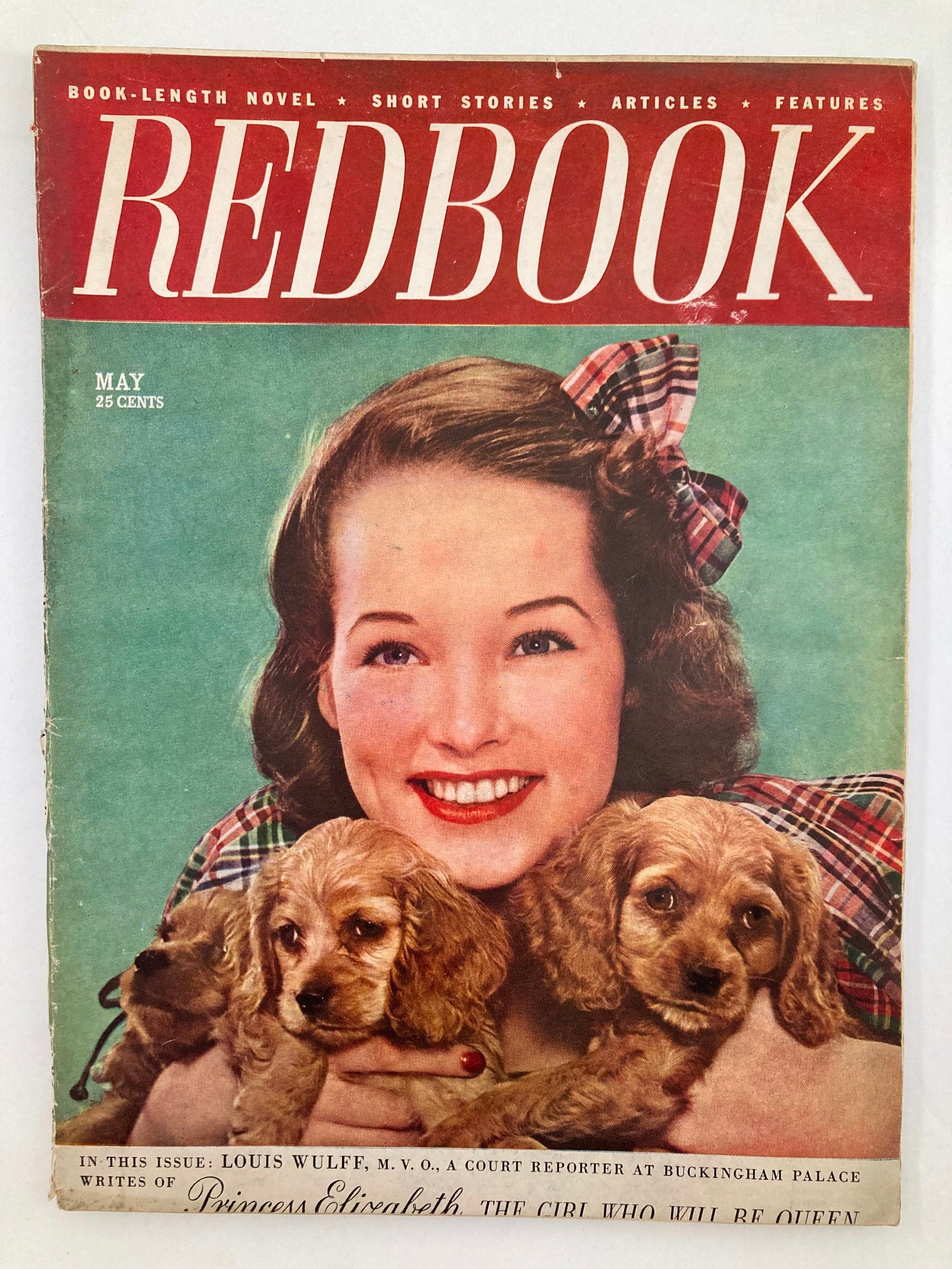 VTG Redbook Magazine May 1947 Vol 89 Elizabeth Who Will Be Queen No Label