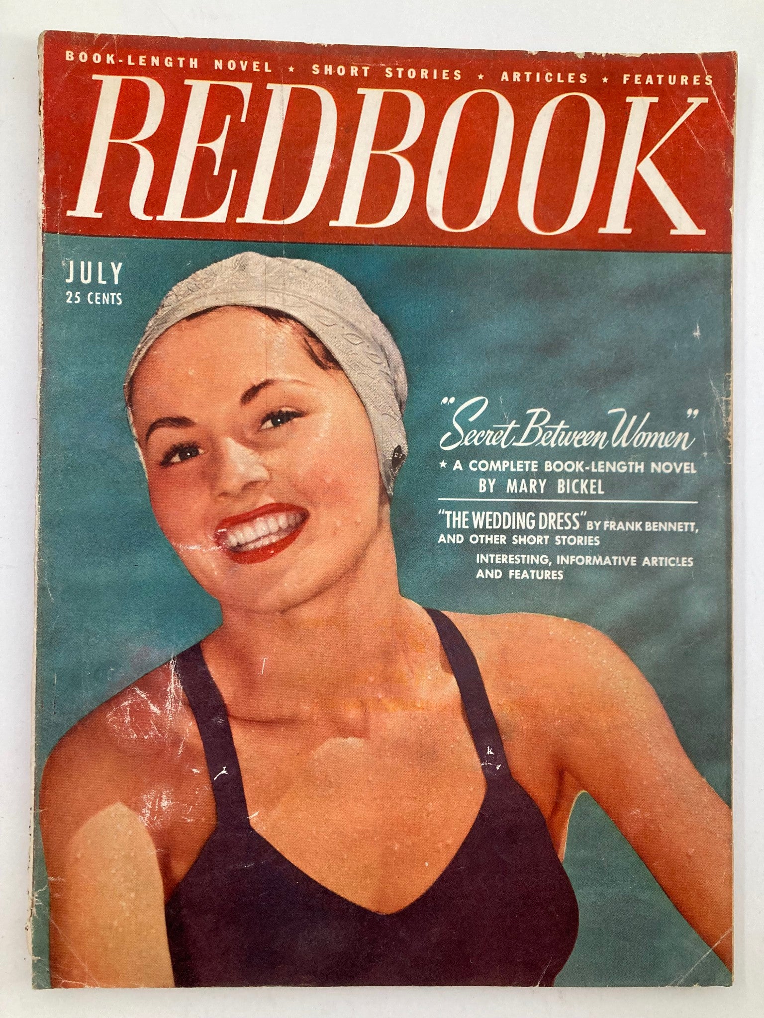 VTG Redbook Magazine July 1948 Vol 91 #3 Secret Between Women No Label