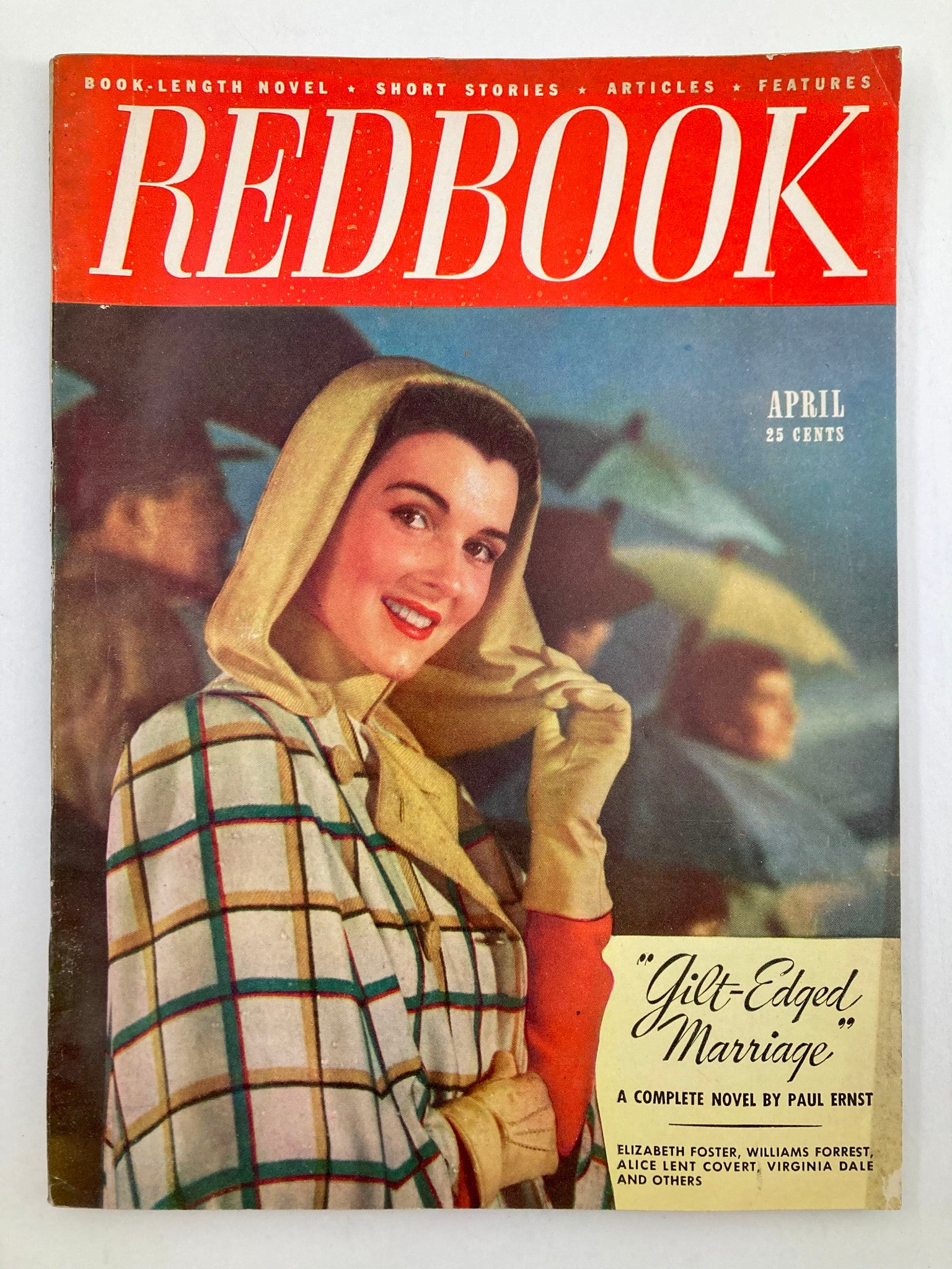 VTG Redbook Magazine April 1948 Vol 90 #6 Gilt-Edged Marriage No Label