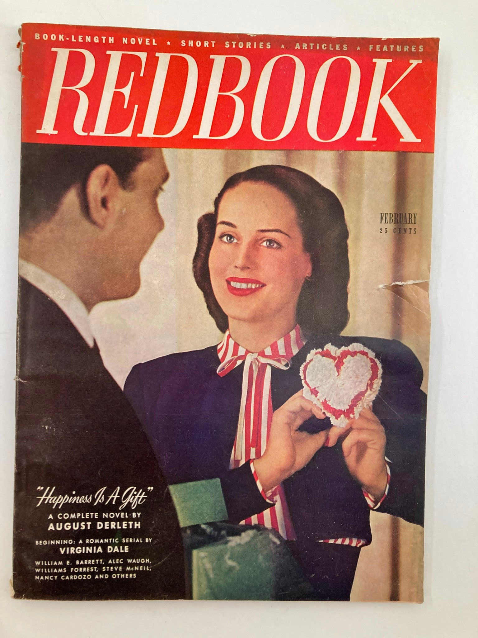 VTG Redbook Magazine February 1948 Vol 90 #4 Happiness is a Gift No Label