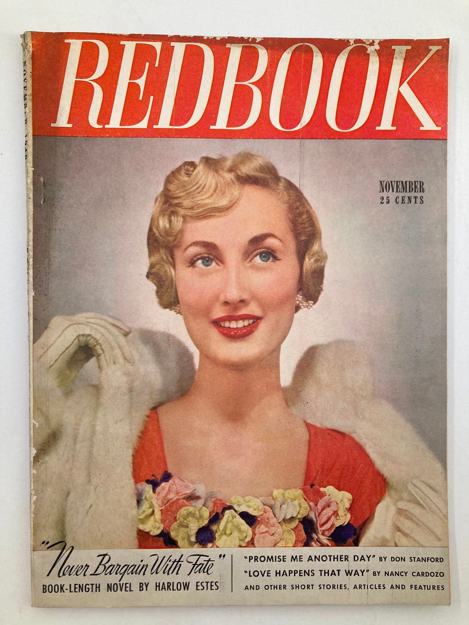 VTG Redbook Magazine November 1948 Vol 92 #1 Never Bargain with Fate No Label