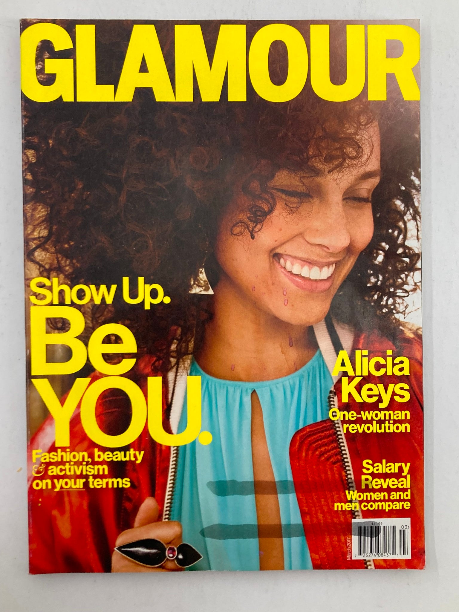 Glamour Magazine March 2017 Alicia Keys One-Woman Revolution