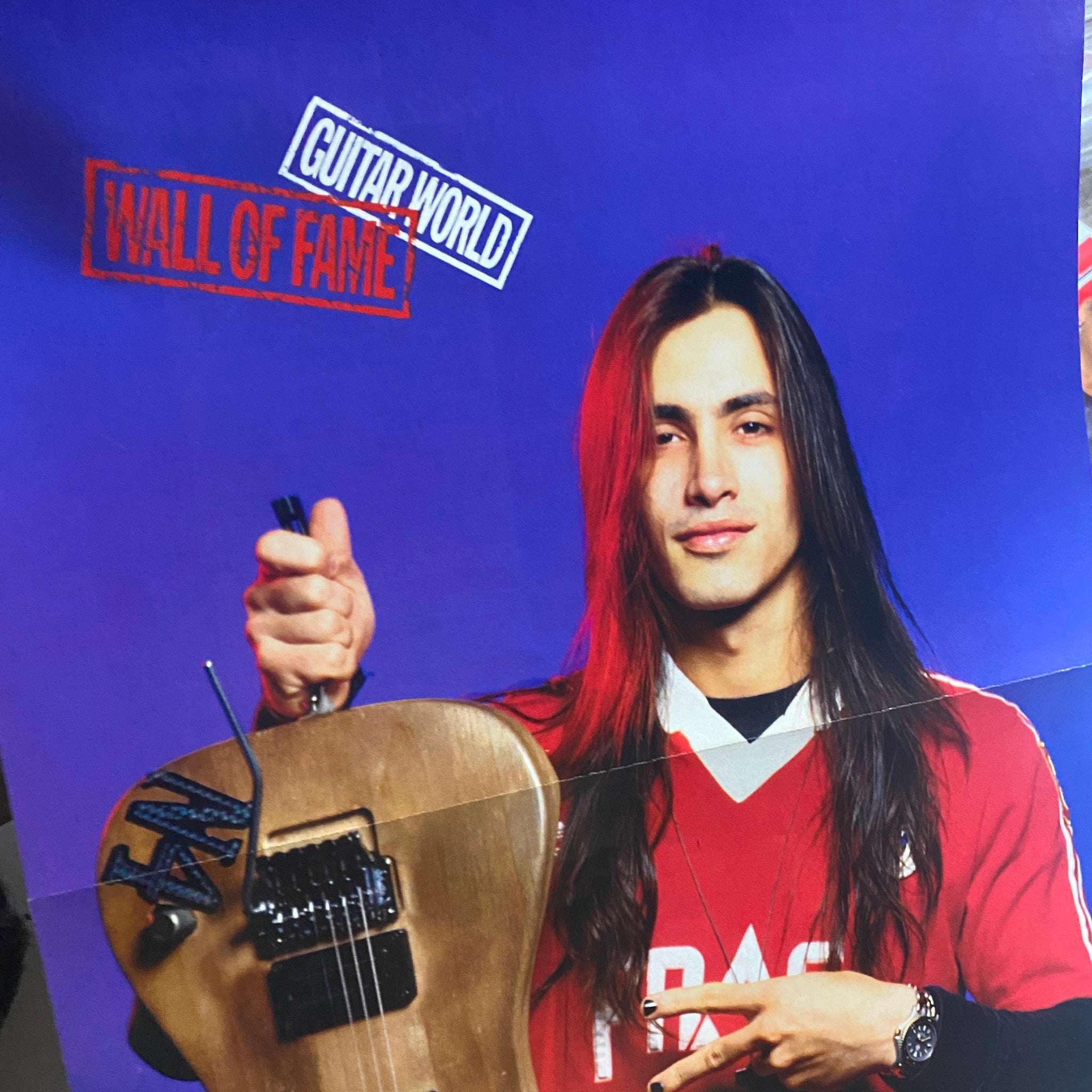 Guitar World Magazine January 1992 Nuno Bettencourt MVP w Poster