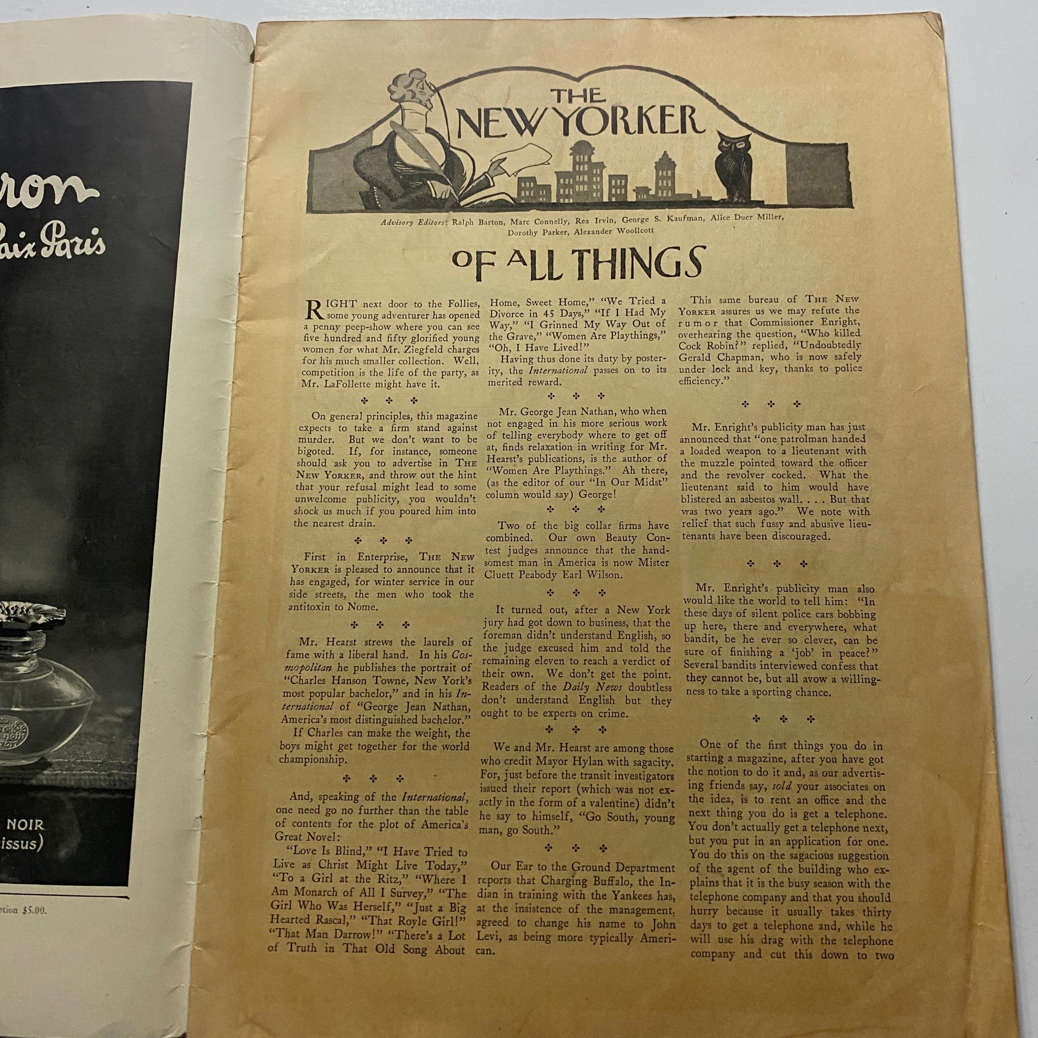 The New Yorker Magazine First premier issue February 21, 1925 Original Complete