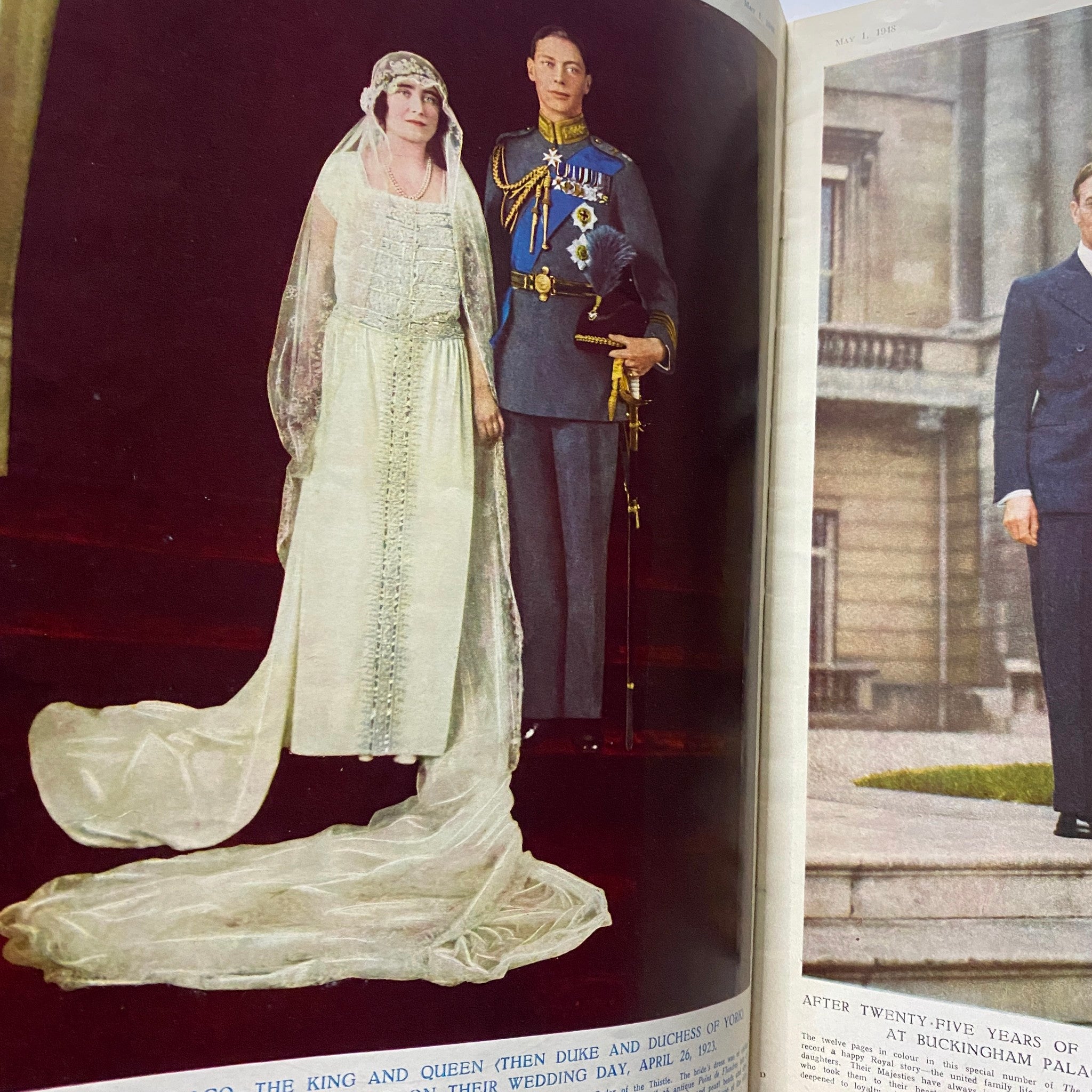 The Illustrated London News May 1 1948 Princess Elizabeth & Philip No Label