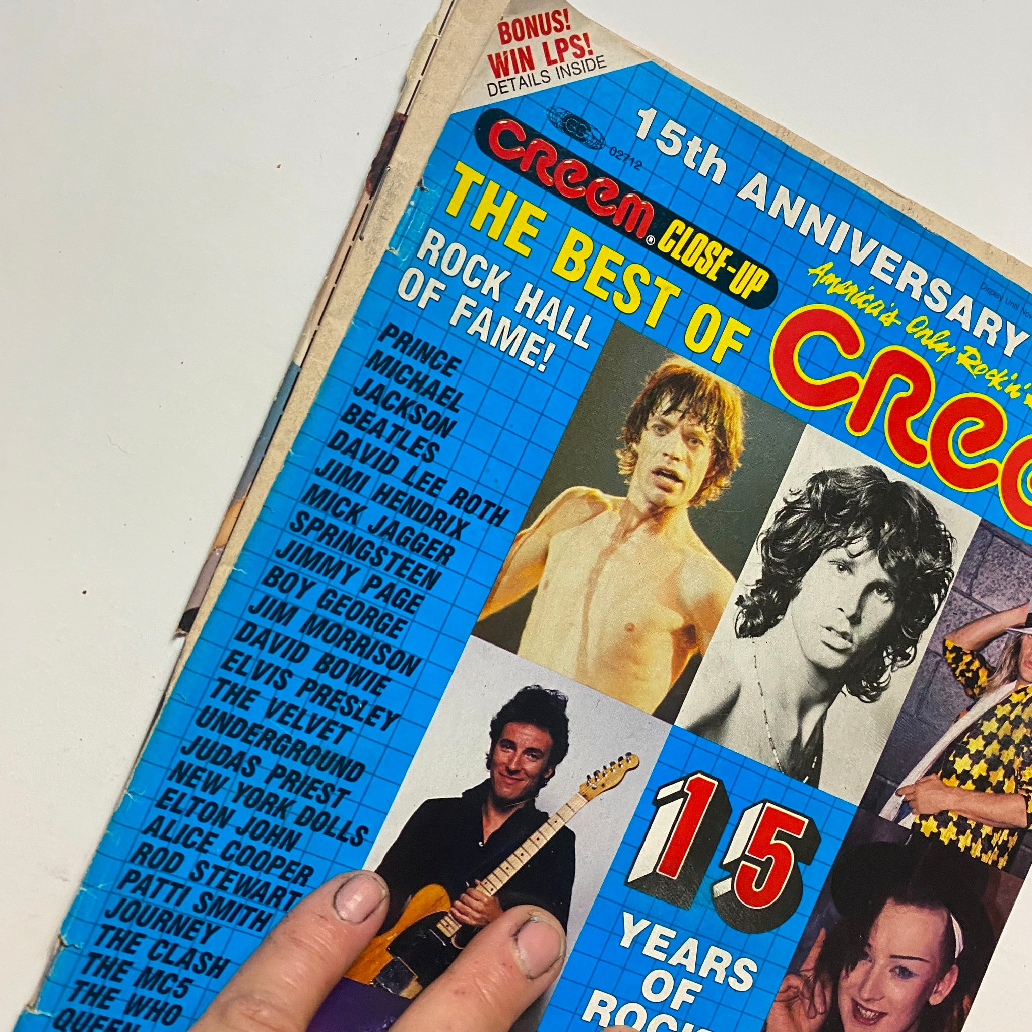 VTG The Best of Creem Magazine 1984 Mick Jagger, Michael Jackson No Label