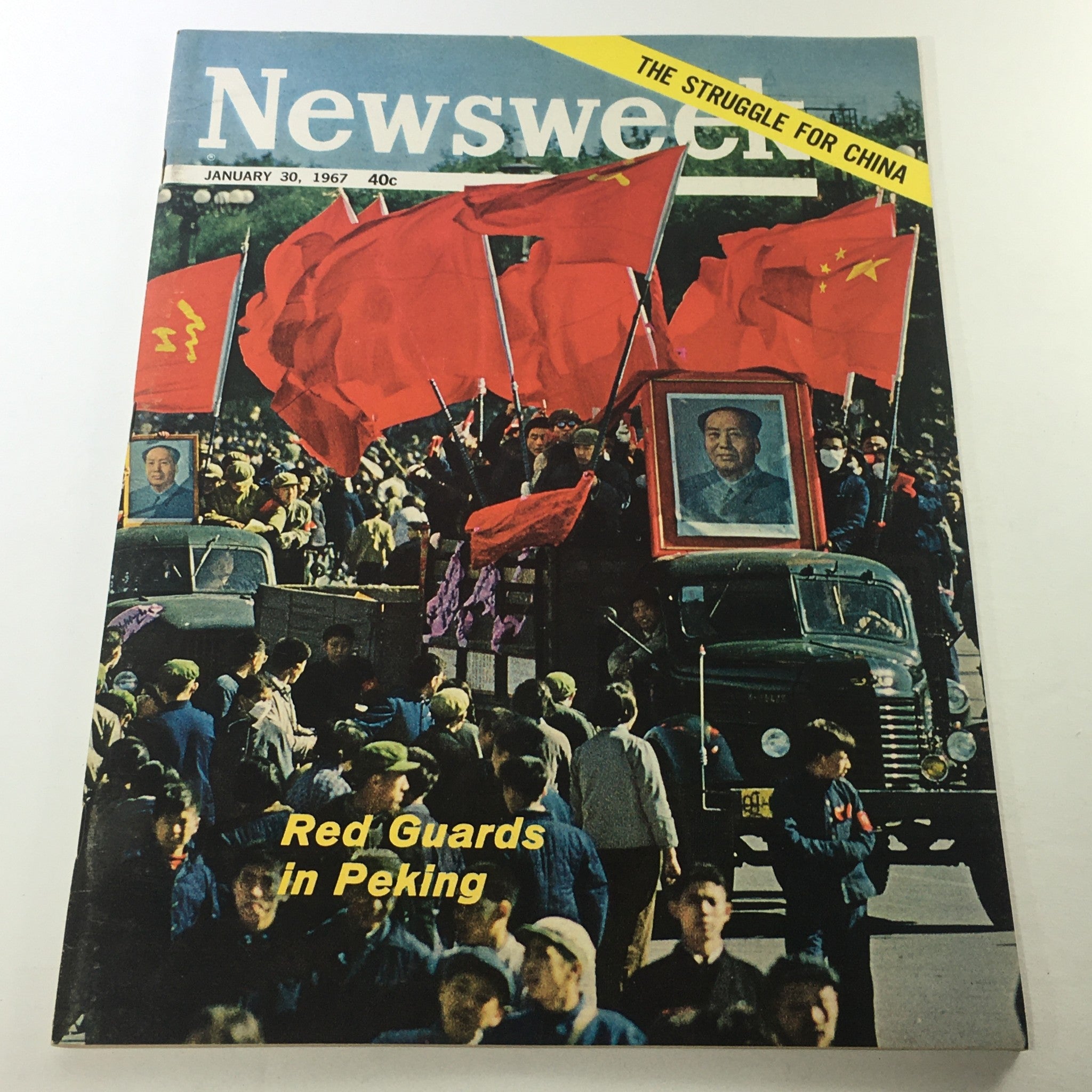 VTG Newsweek Magazine January 30 1967 - Red Guards in Peking / Newsstand