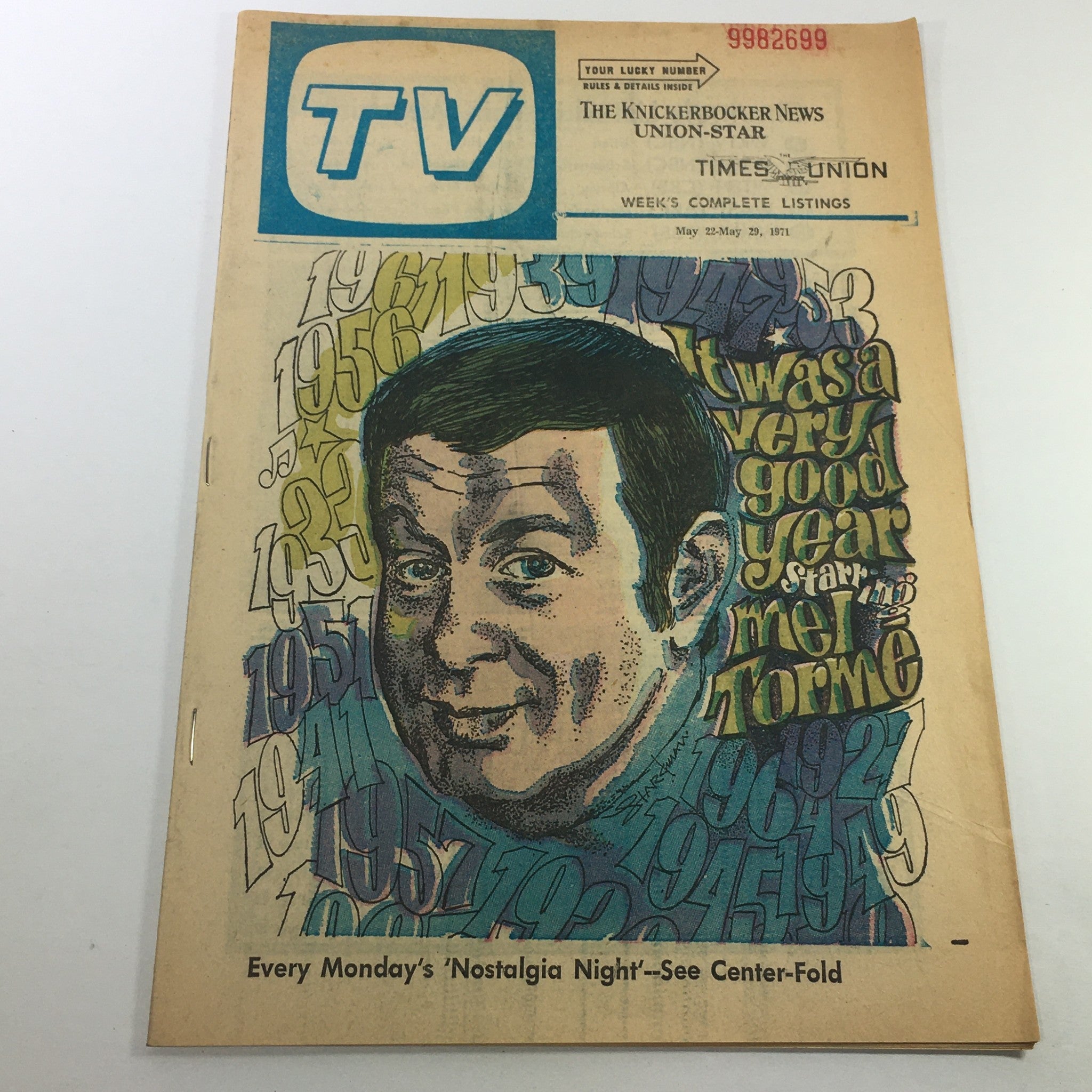 VTG TV Week's Complete TV Listings May 22-29 1971 Every Monday Nostalgia Nights