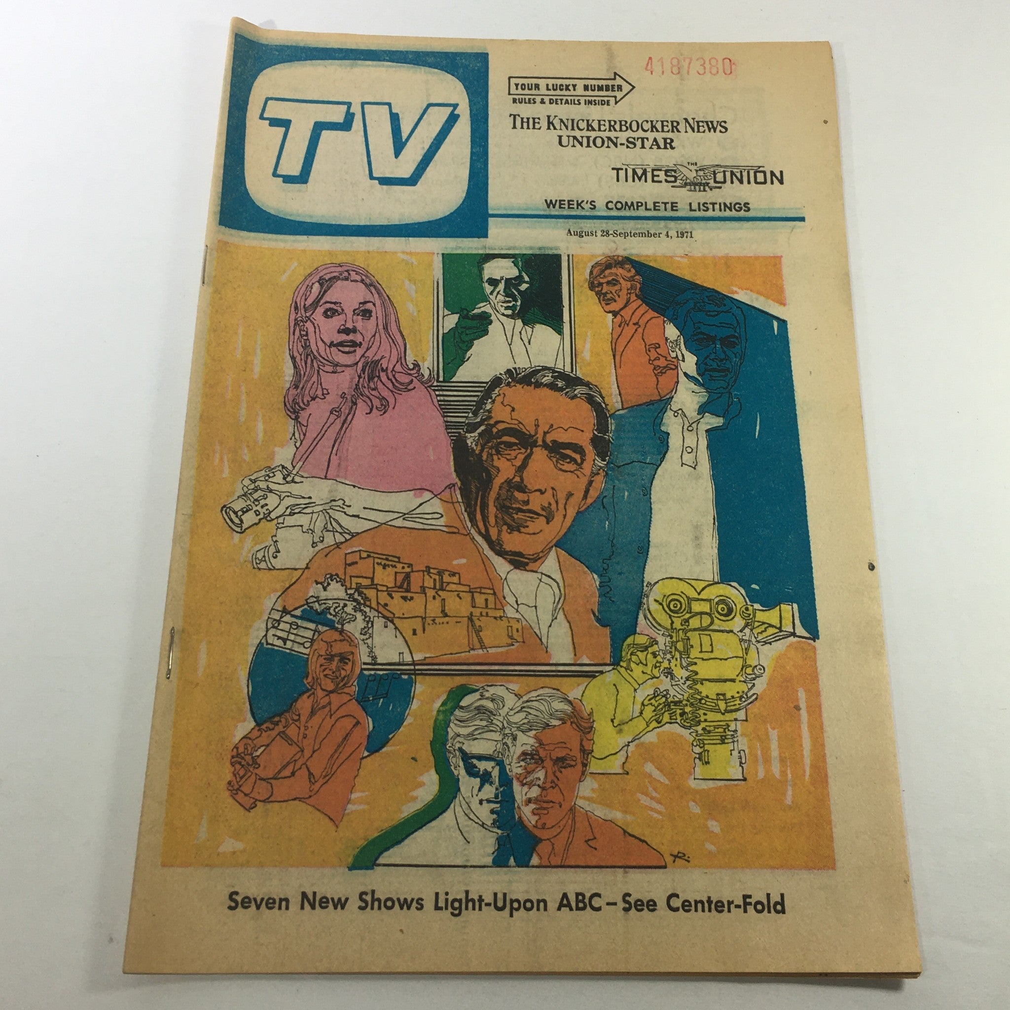 VTG TV Week's Complete TV Listings August 28-September 4 1971 - Seven New Shows